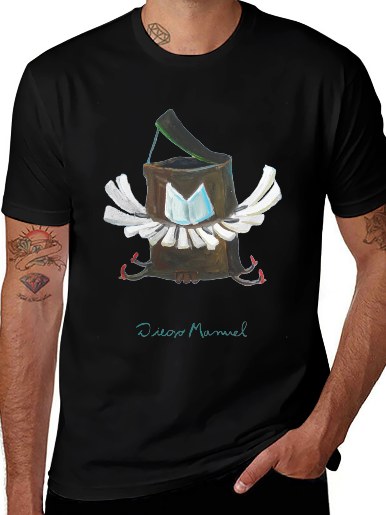 Artistic Piano Graphic Tee - Unique Music Lover Gift