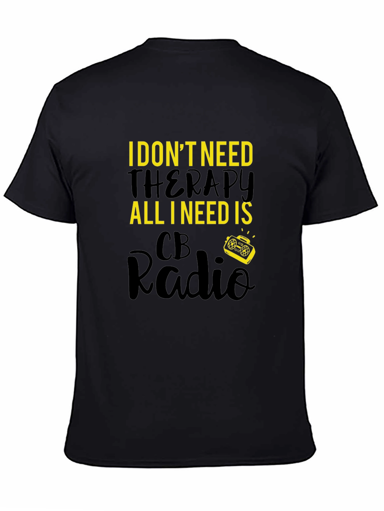 CB Radio Therapy Graphic T-Shirt