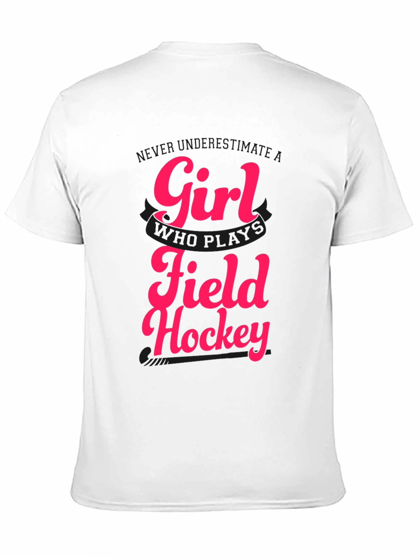 Field Hockey Girl T-Shirt