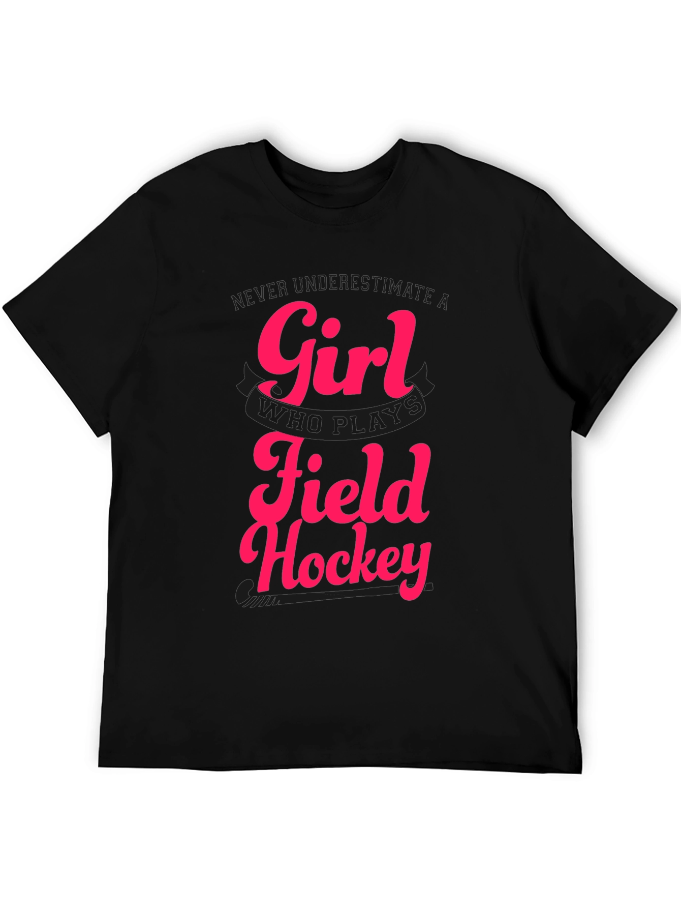 Field Hockey Girl T-Shirt