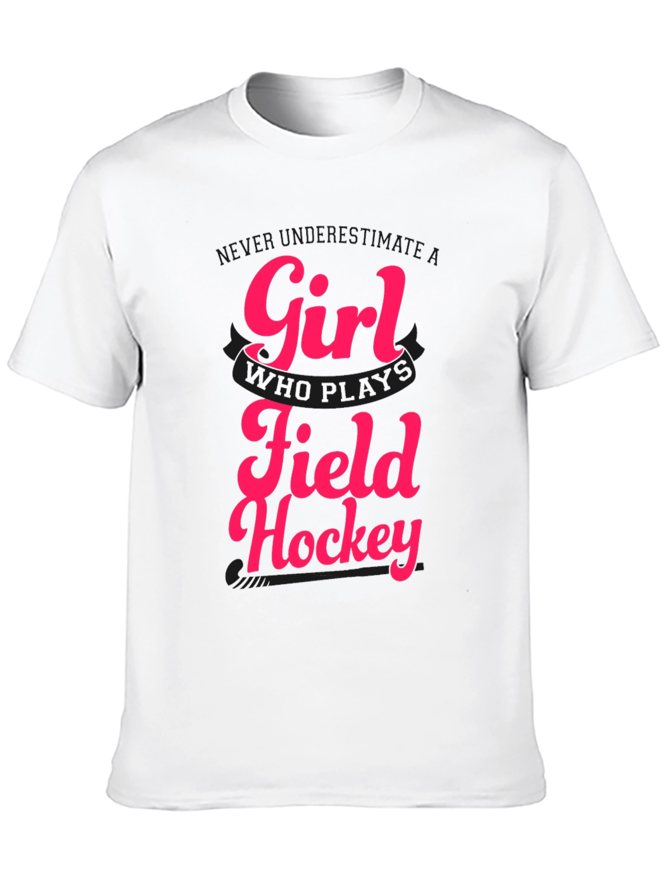 Field Hockey Girl T-Shirt
