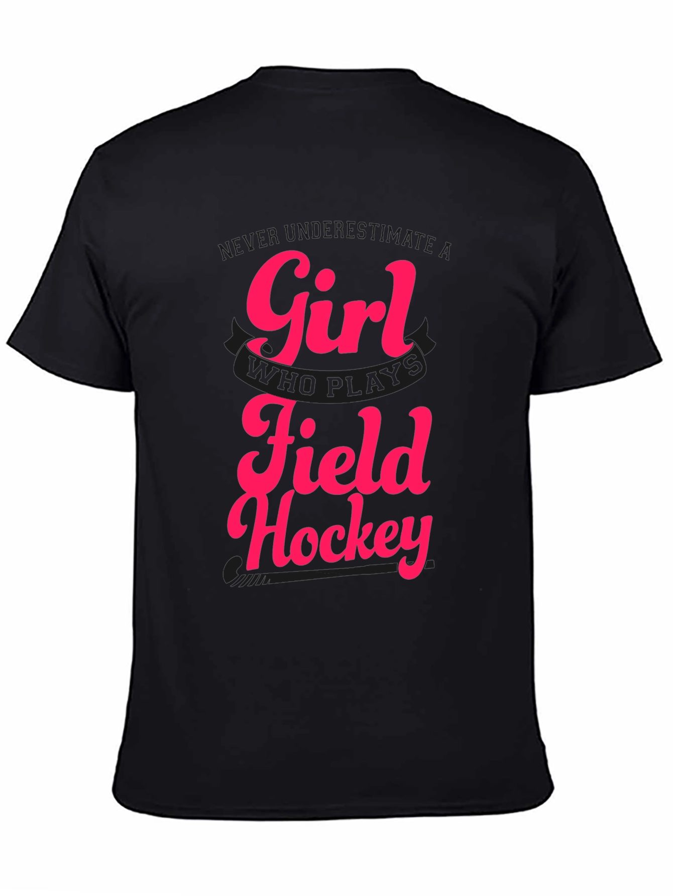 Field Hockey Girl T-Shirt