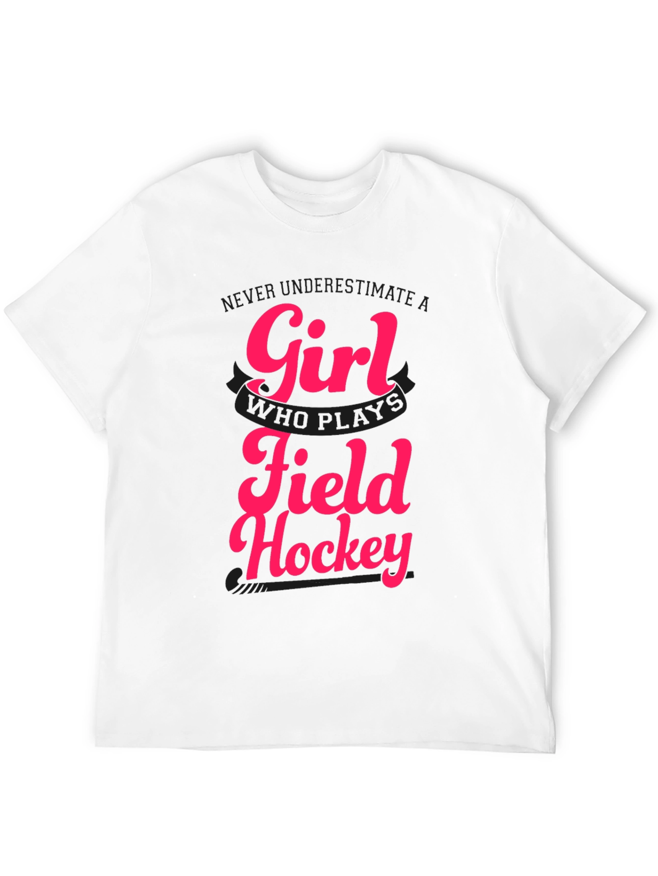 Field Hockey Girl T-Shirt