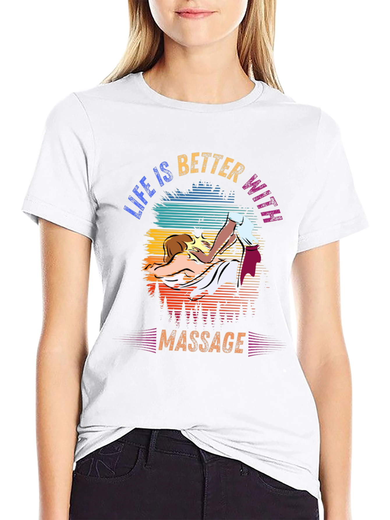 Life is Better with Massage T-Shirt