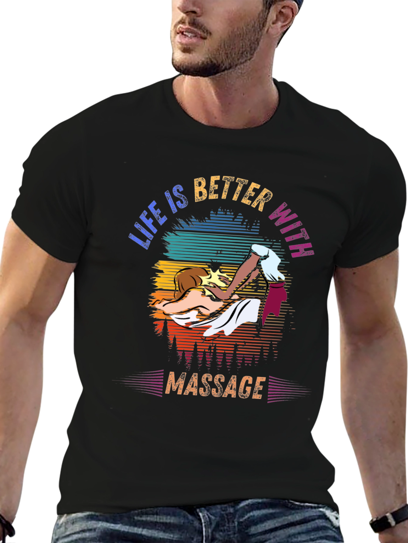 Life is Better with Massage T-Shirt