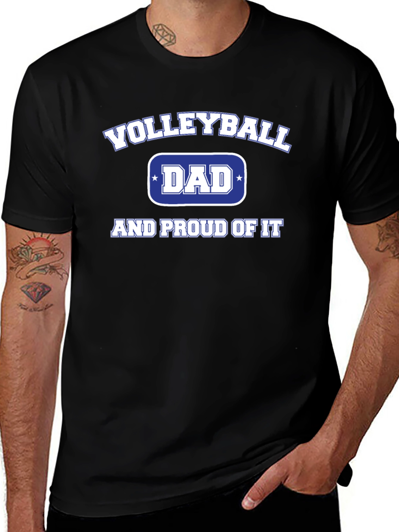 Volleyball Dad T-Shirt - Proud Parent Tee