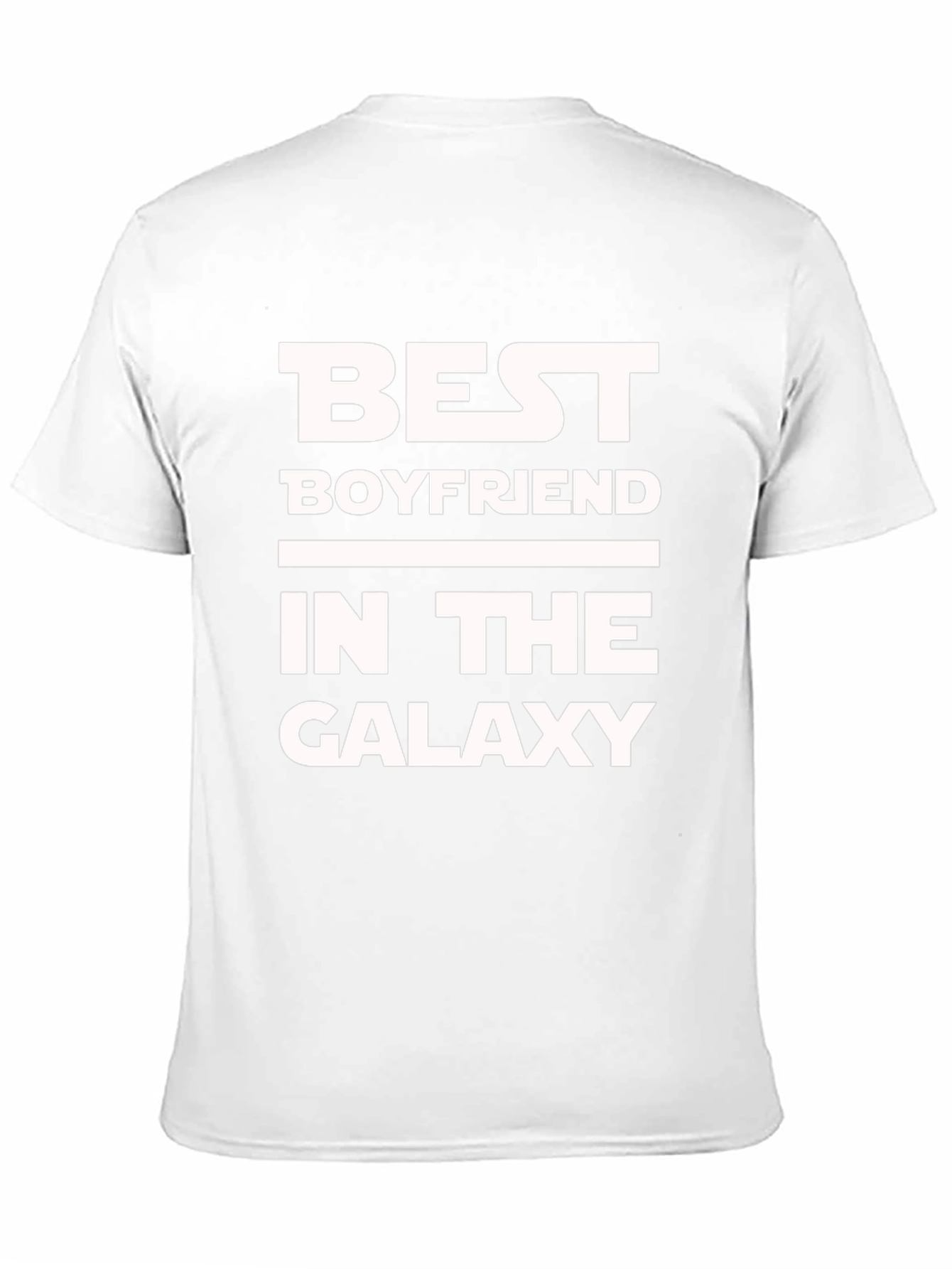 Best Boyfriend in the Galaxy Black T-Shirt