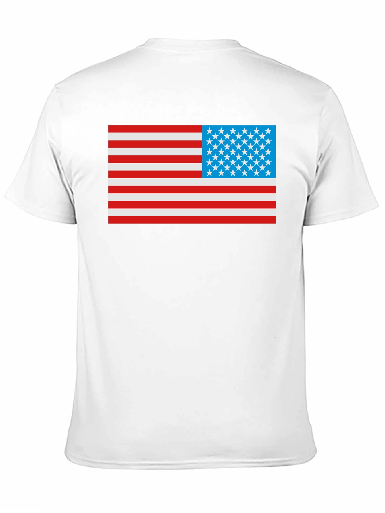 USA Flag Graphic Tee - Patriotic American Pride