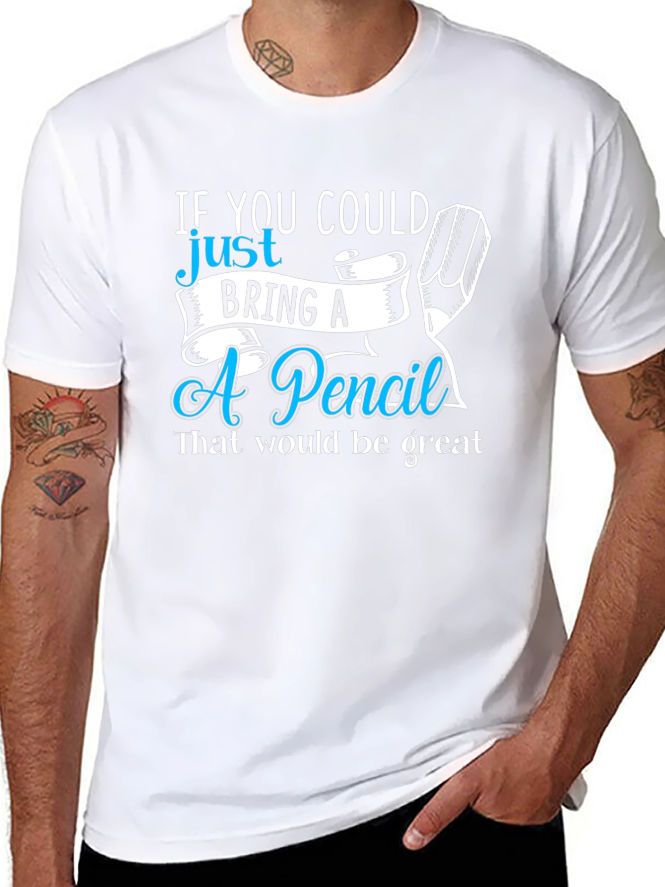 Bring a Pencil Graphic Tee