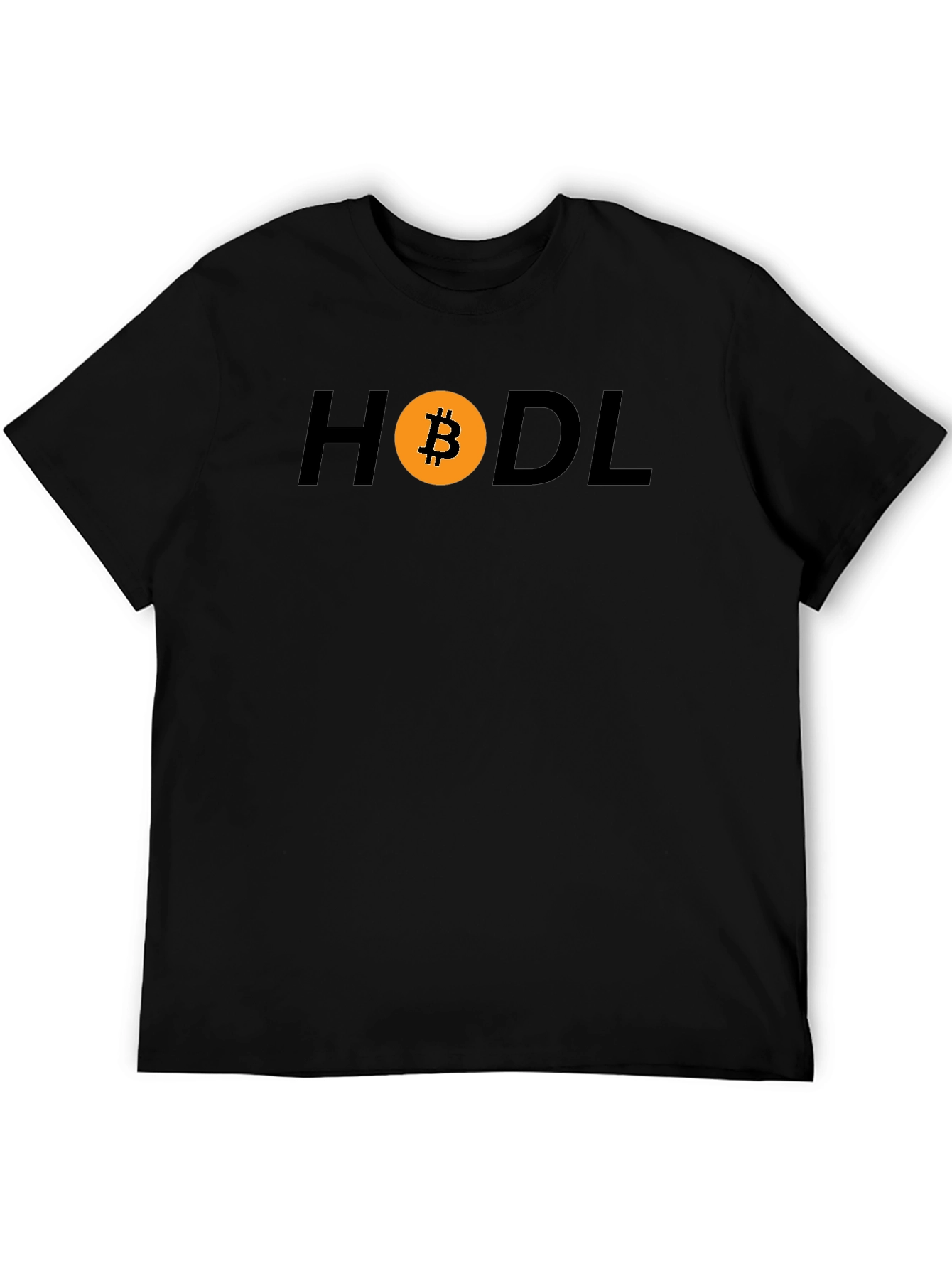 HODL Bitcoin Crypto T-Shirt - Black
