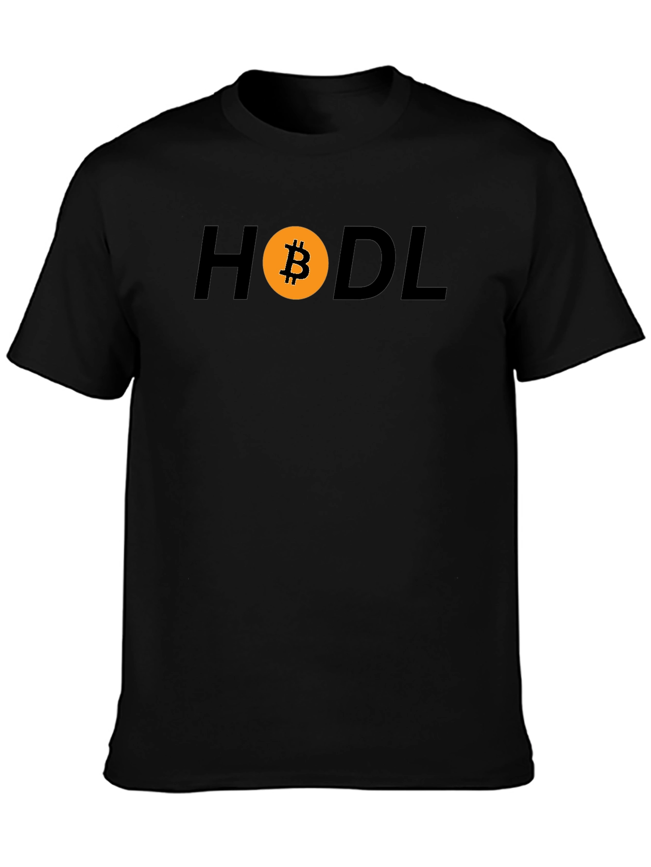 HODL Bitcoin Crypto T-Shirt - Black
