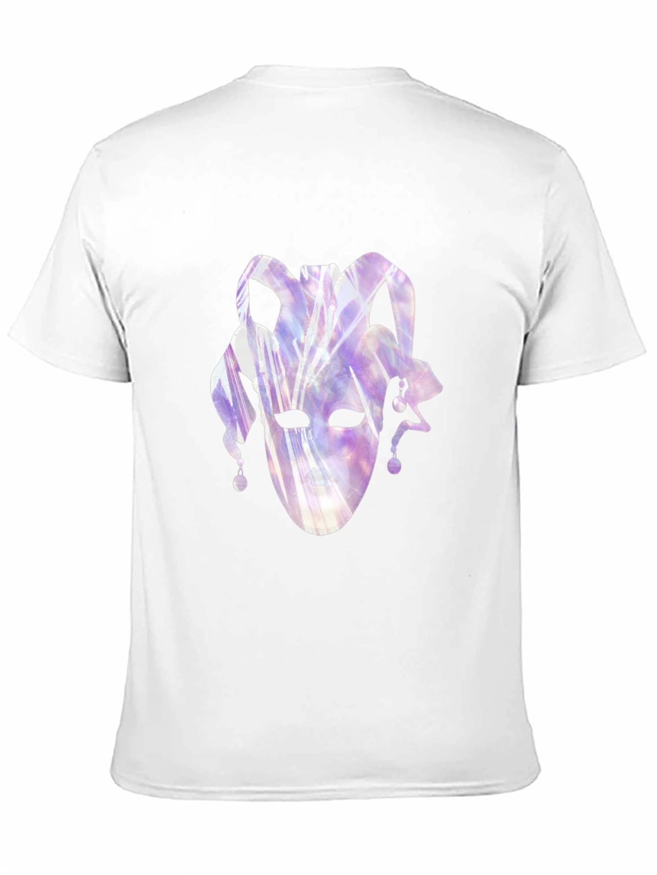 Jester Mask Graphic Tee - Black