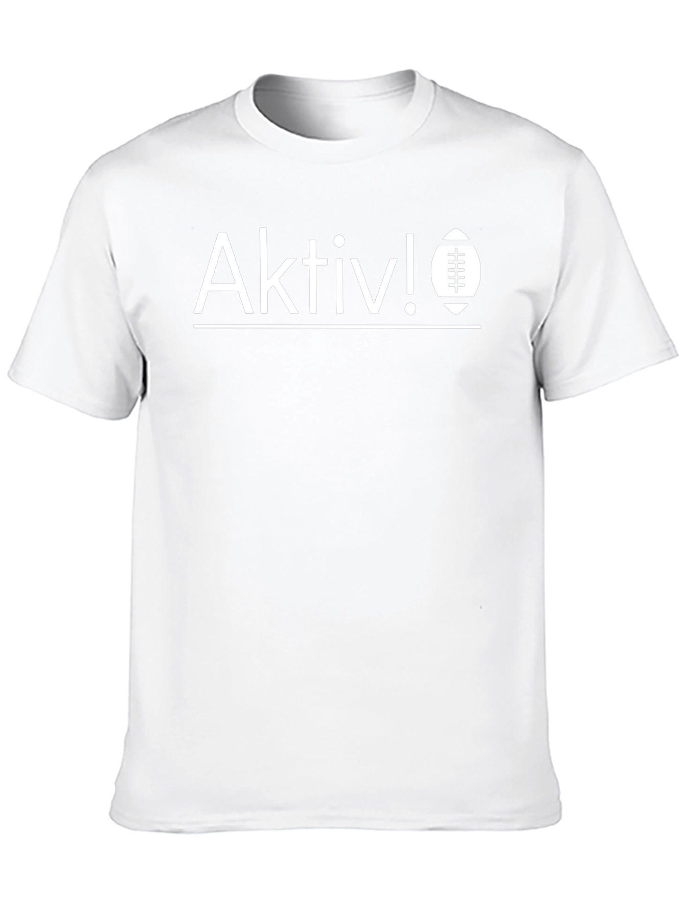 Aktiv! Football Graphic Tee - Stylish Sportswear