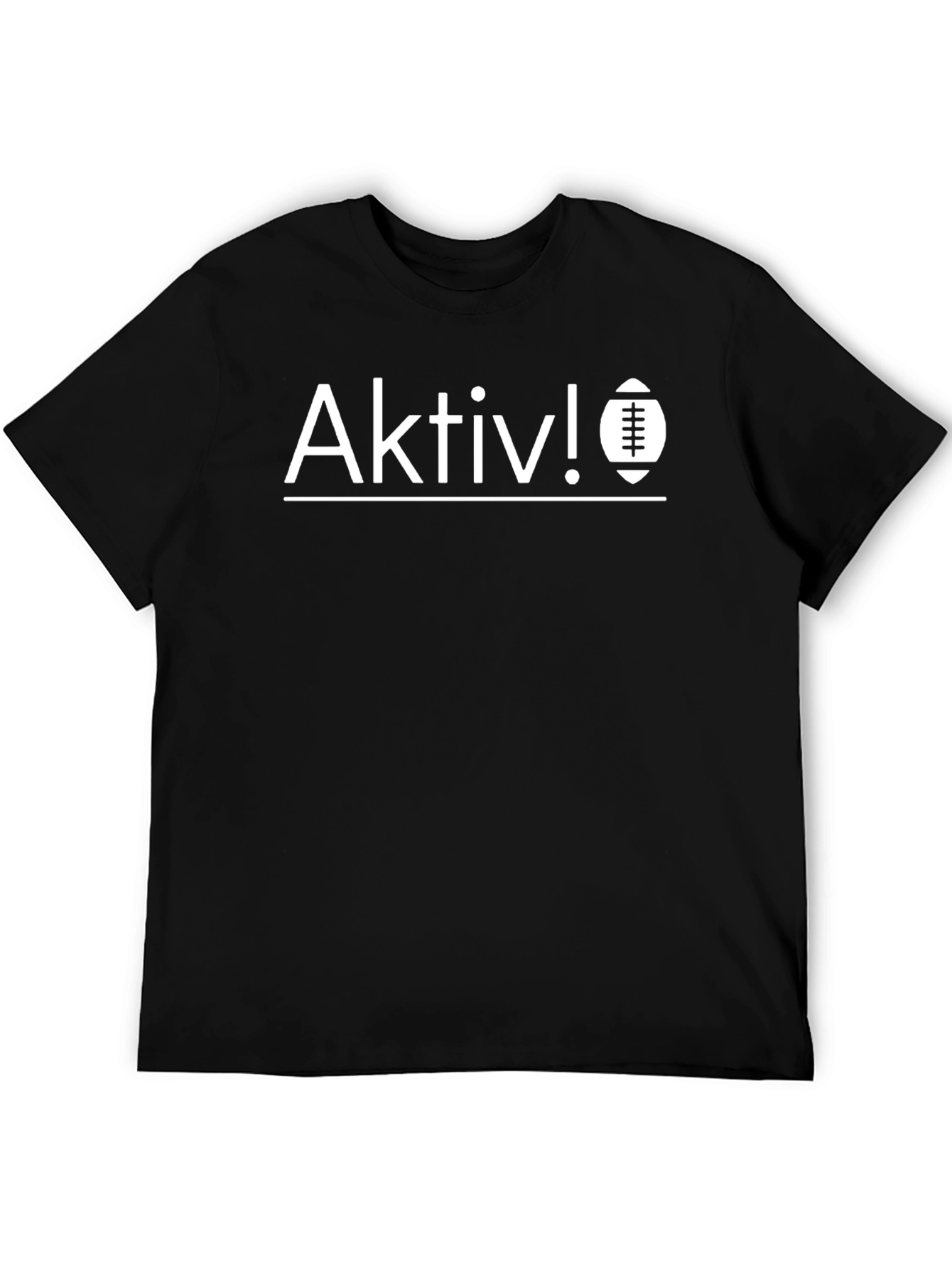 Aktiv! Football Graphic Tee - Stylish Sportswear