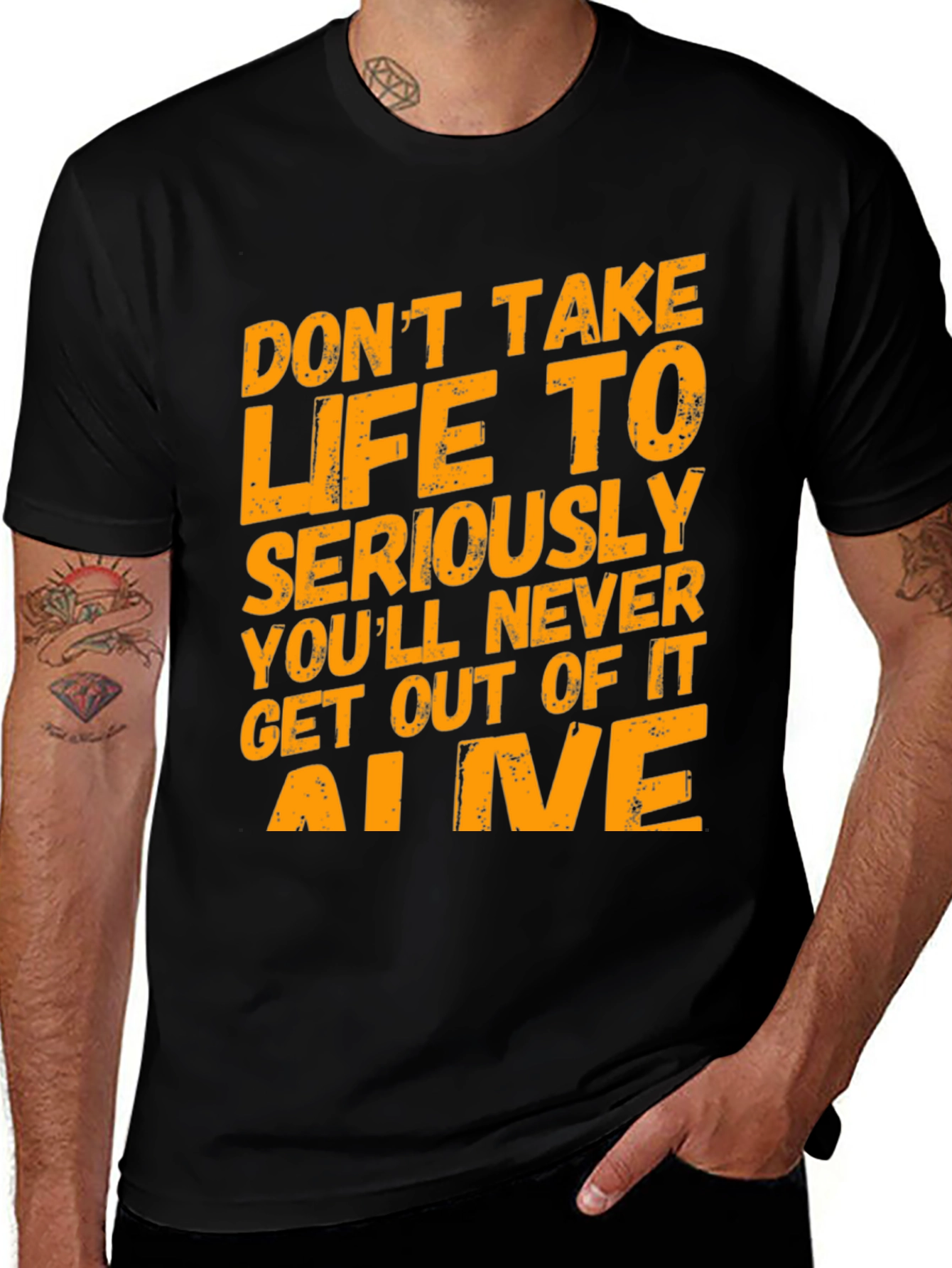 Dont Take Life Seriously Graphic Tee