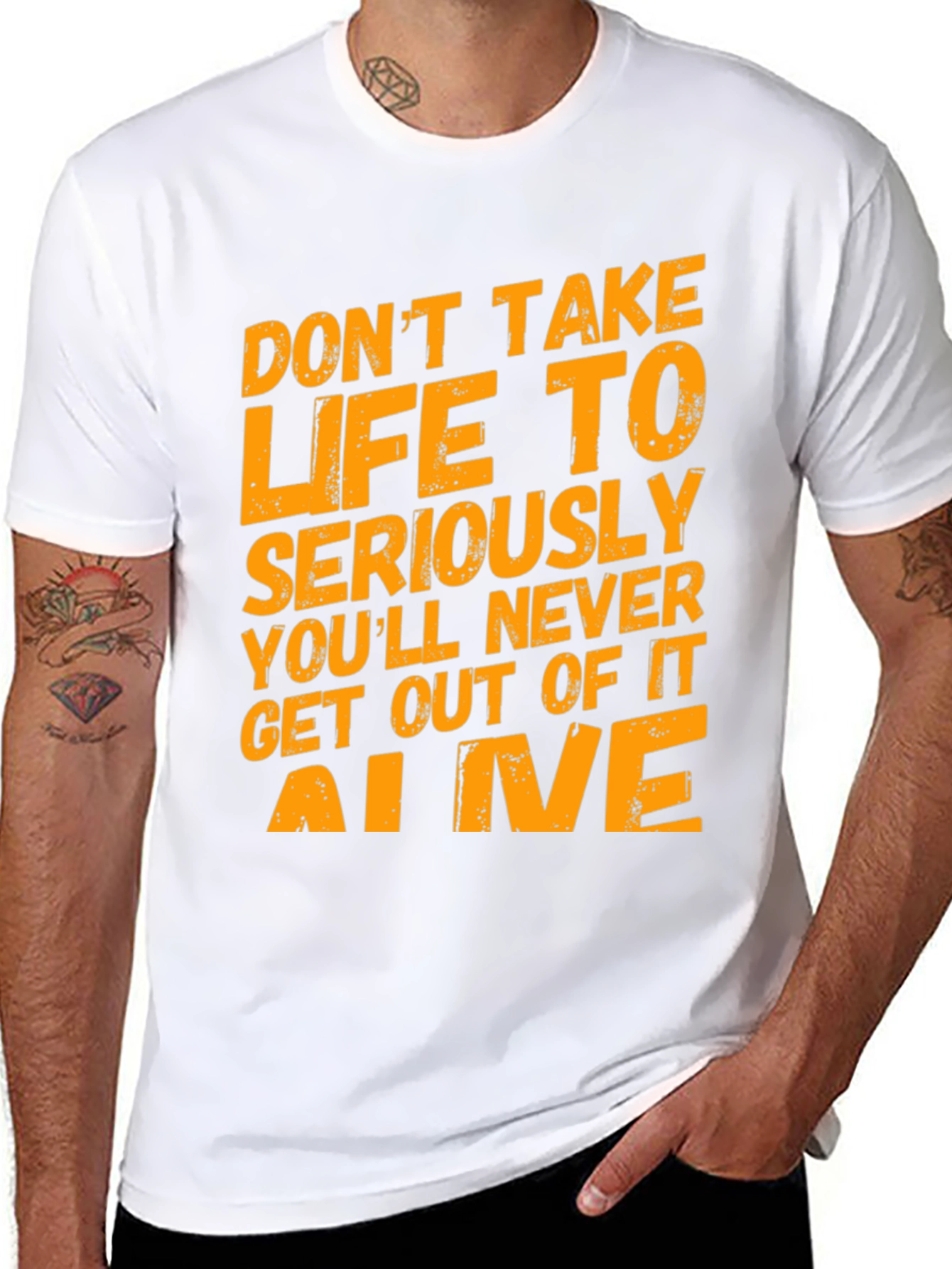 Dont Take Life Seriously Graphic Tee