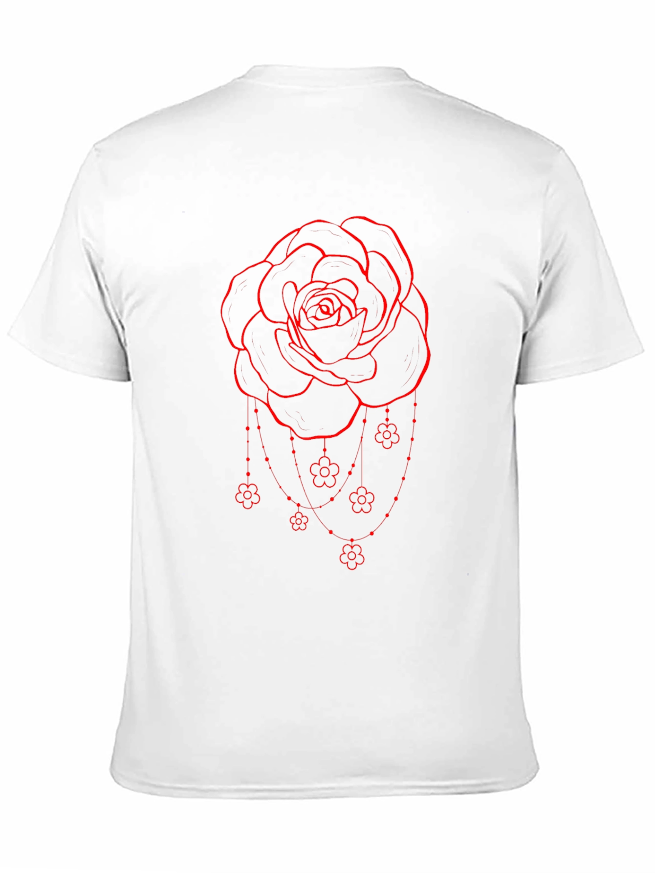 Rose Graphic T-Shirt - Black