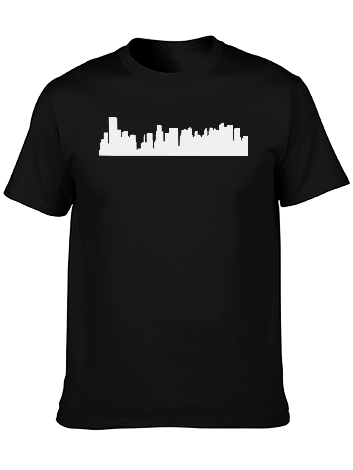 Cityscape Silhouette T-Shirt - Modern Urban Design