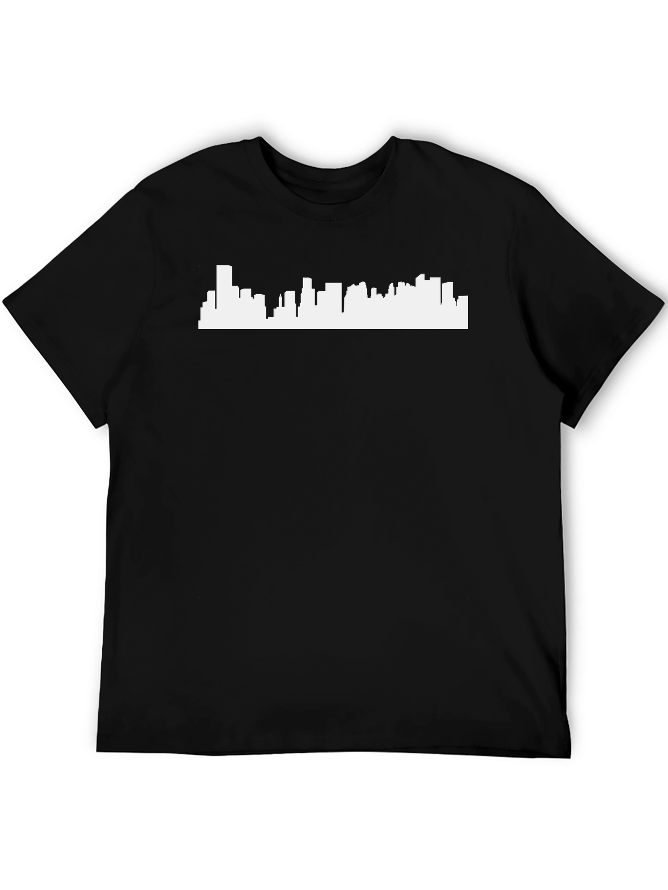 Cityscape Silhouette T-Shirt - Modern Urban Design