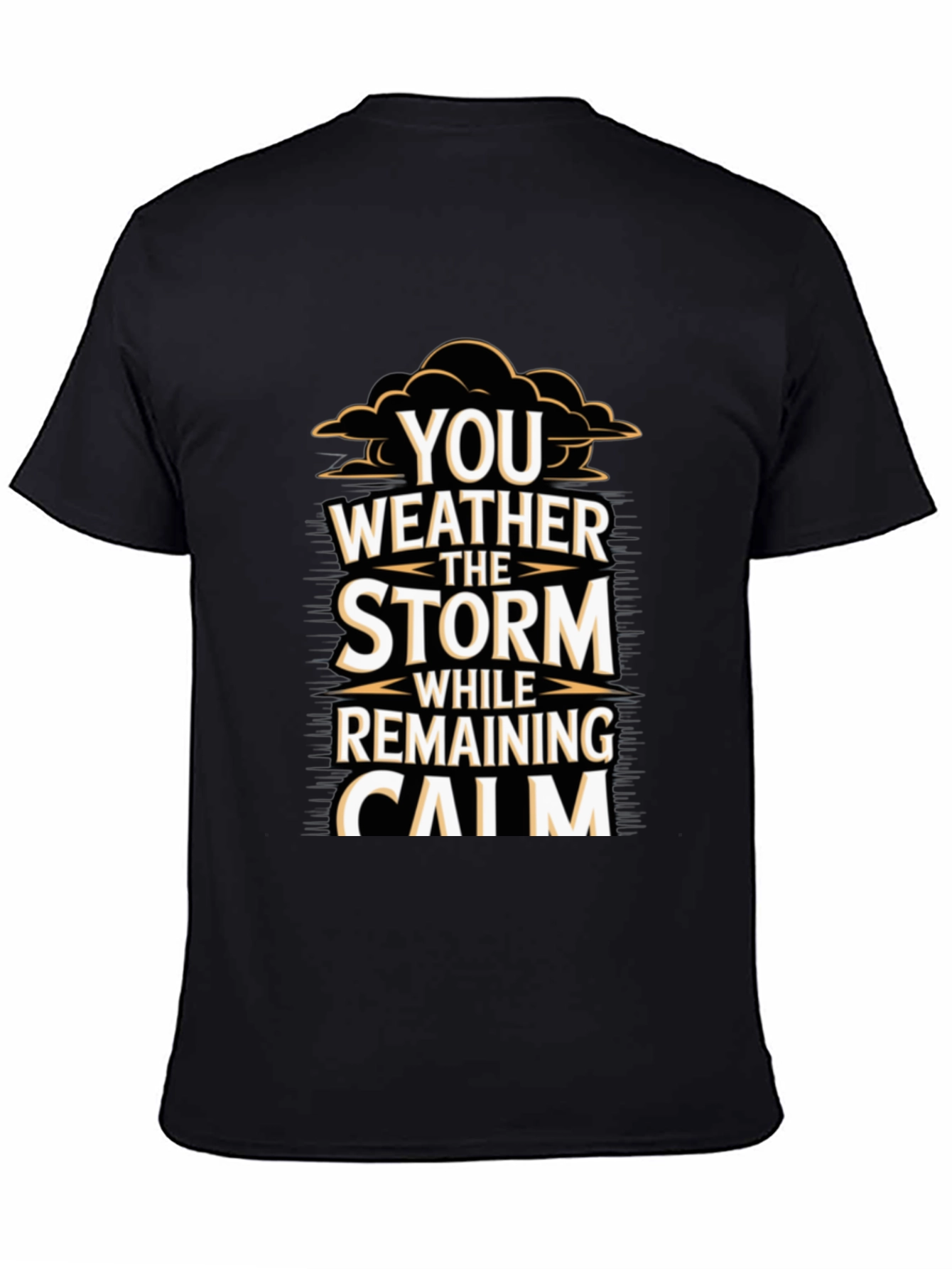 Weather the Storm Graphic Tee - Black