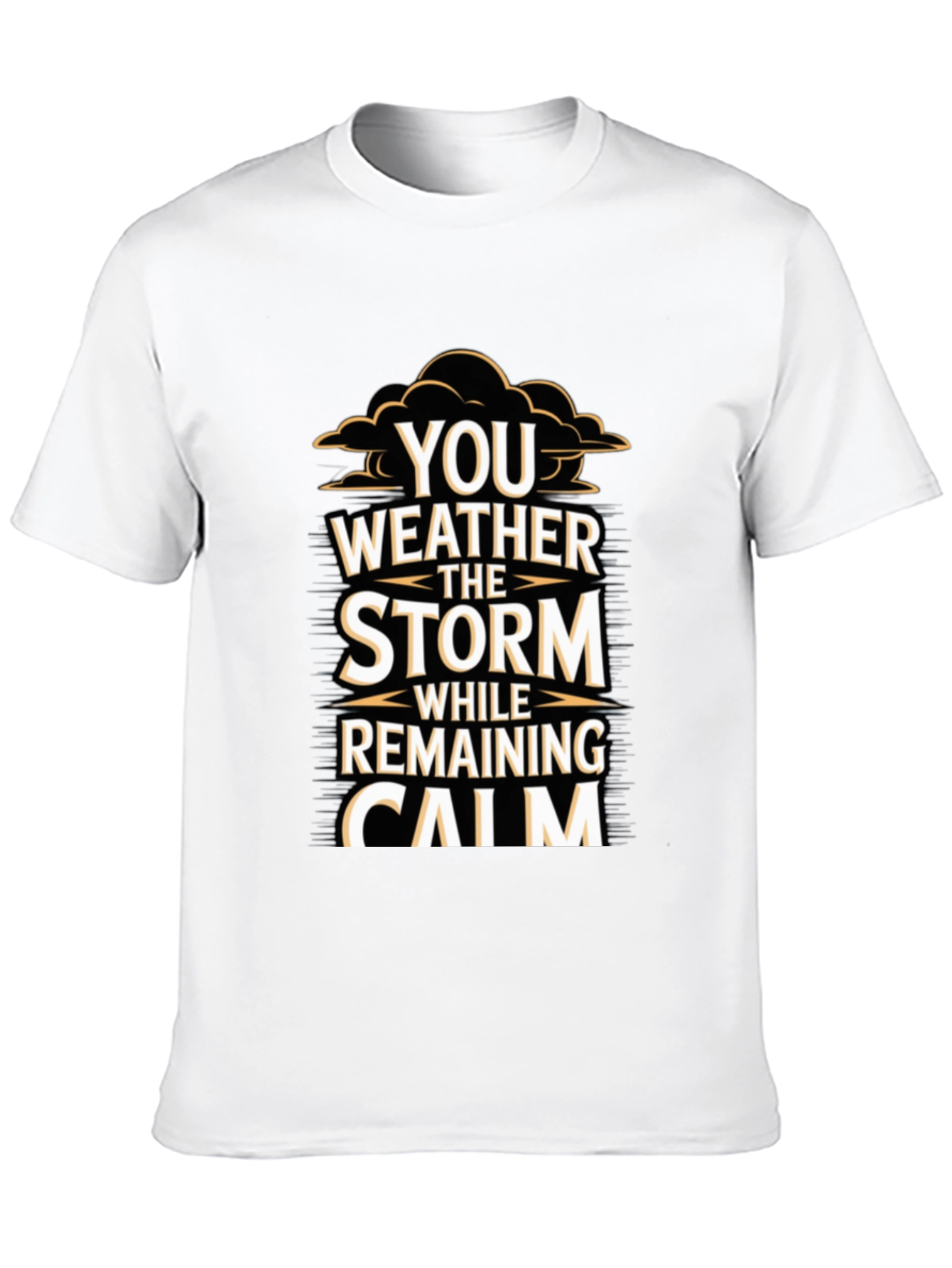 Weather the Storm Graphic Tee - Black