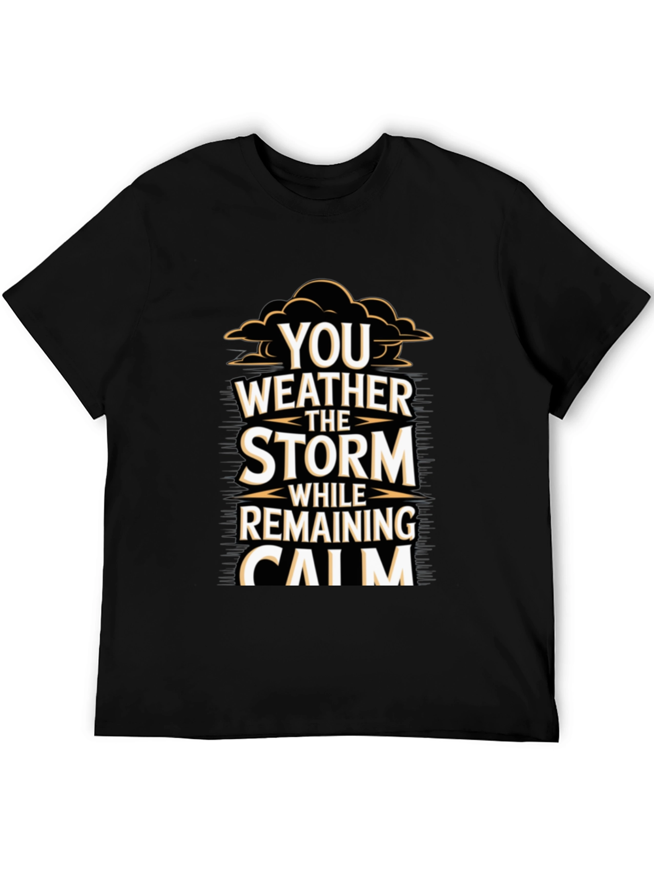 Weather the Storm Graphic Tee - Black