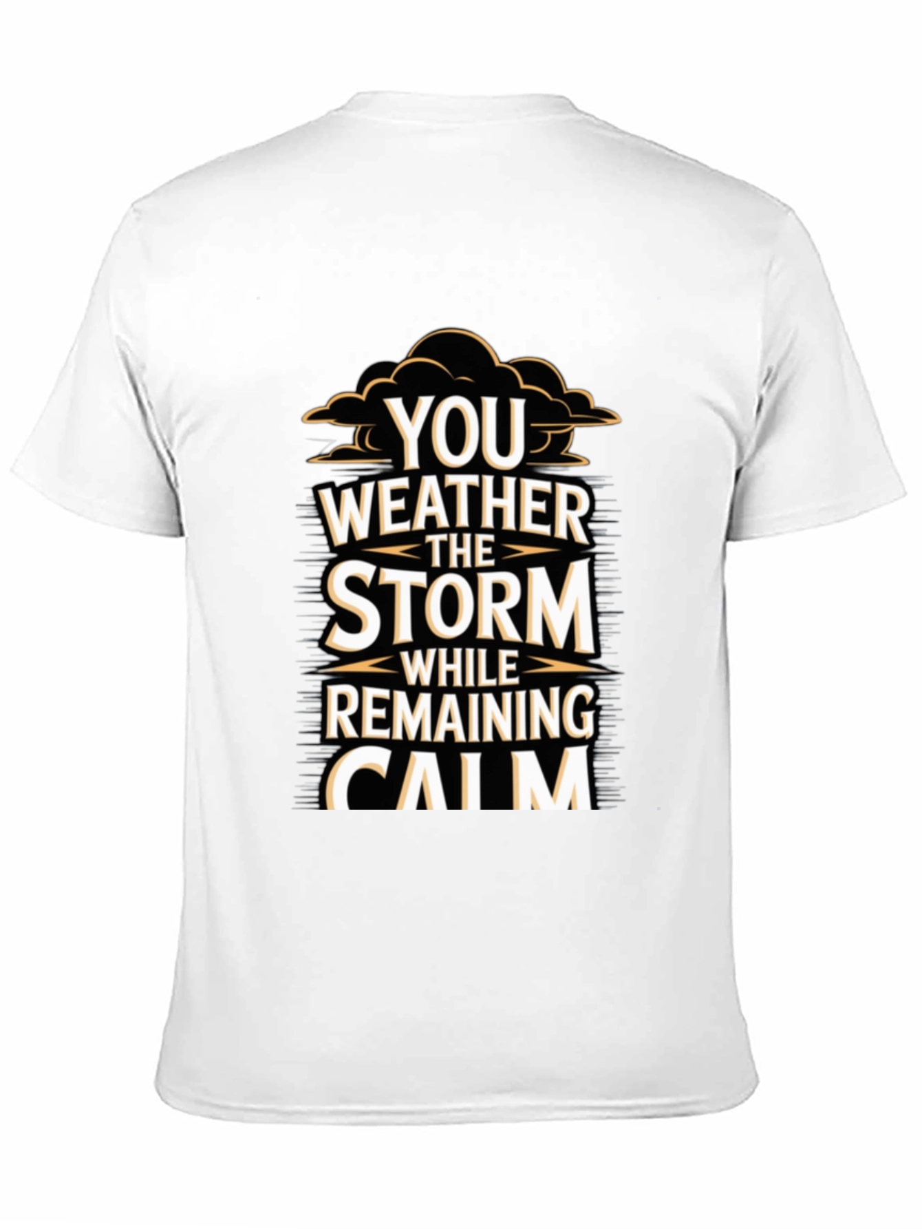 Weather the Storm Graphic Tee - Black