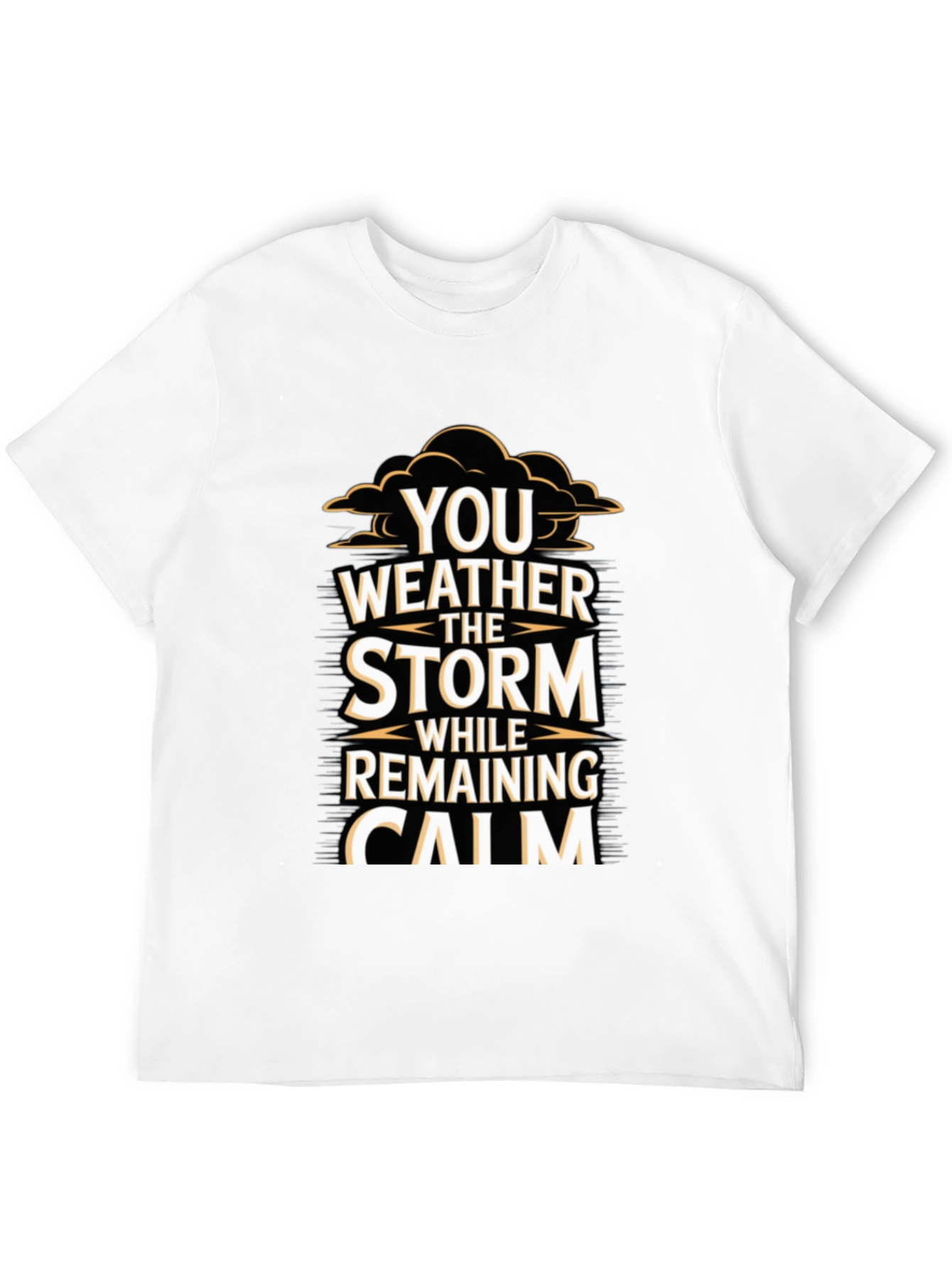 Weather the Storm Graphic Tee - Black