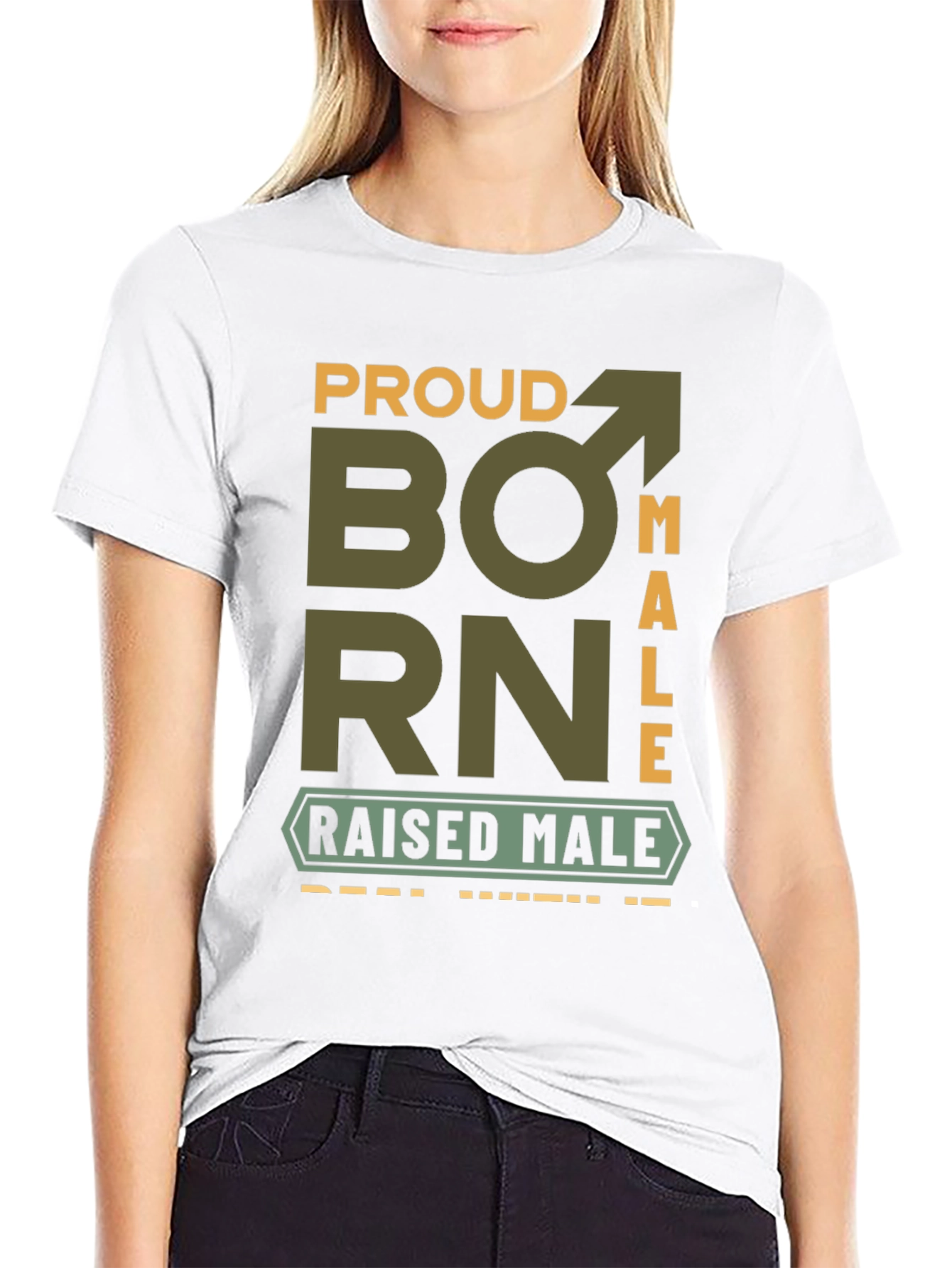 Proud Born Male T-Shirt
