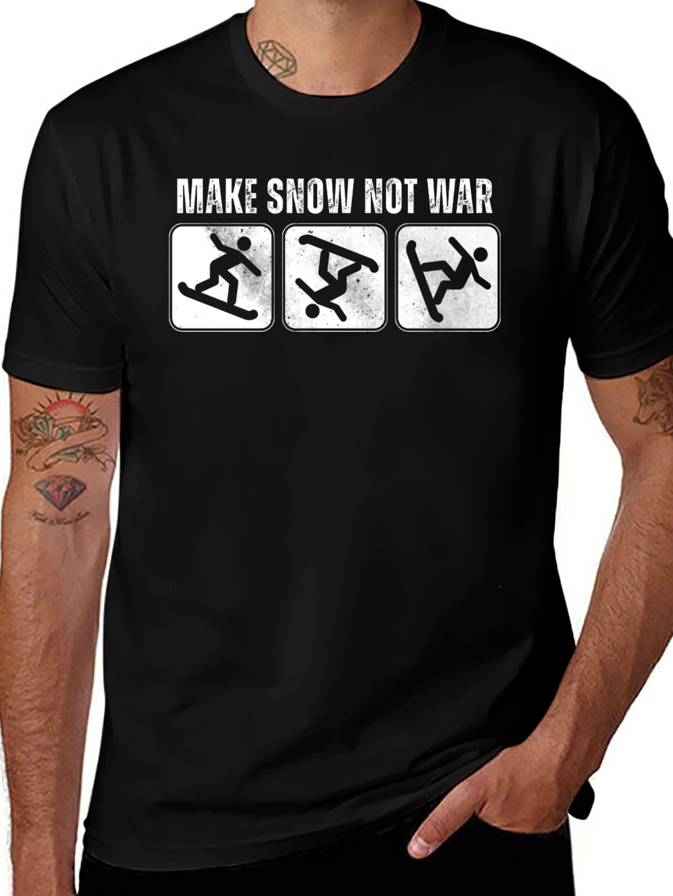 Make Snow Not War T-Shirt