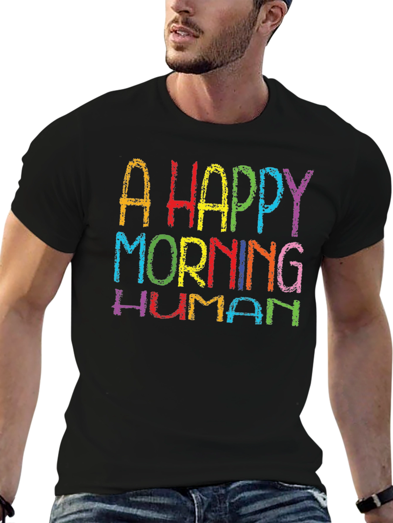 Happy Morning Human Graphic Tee