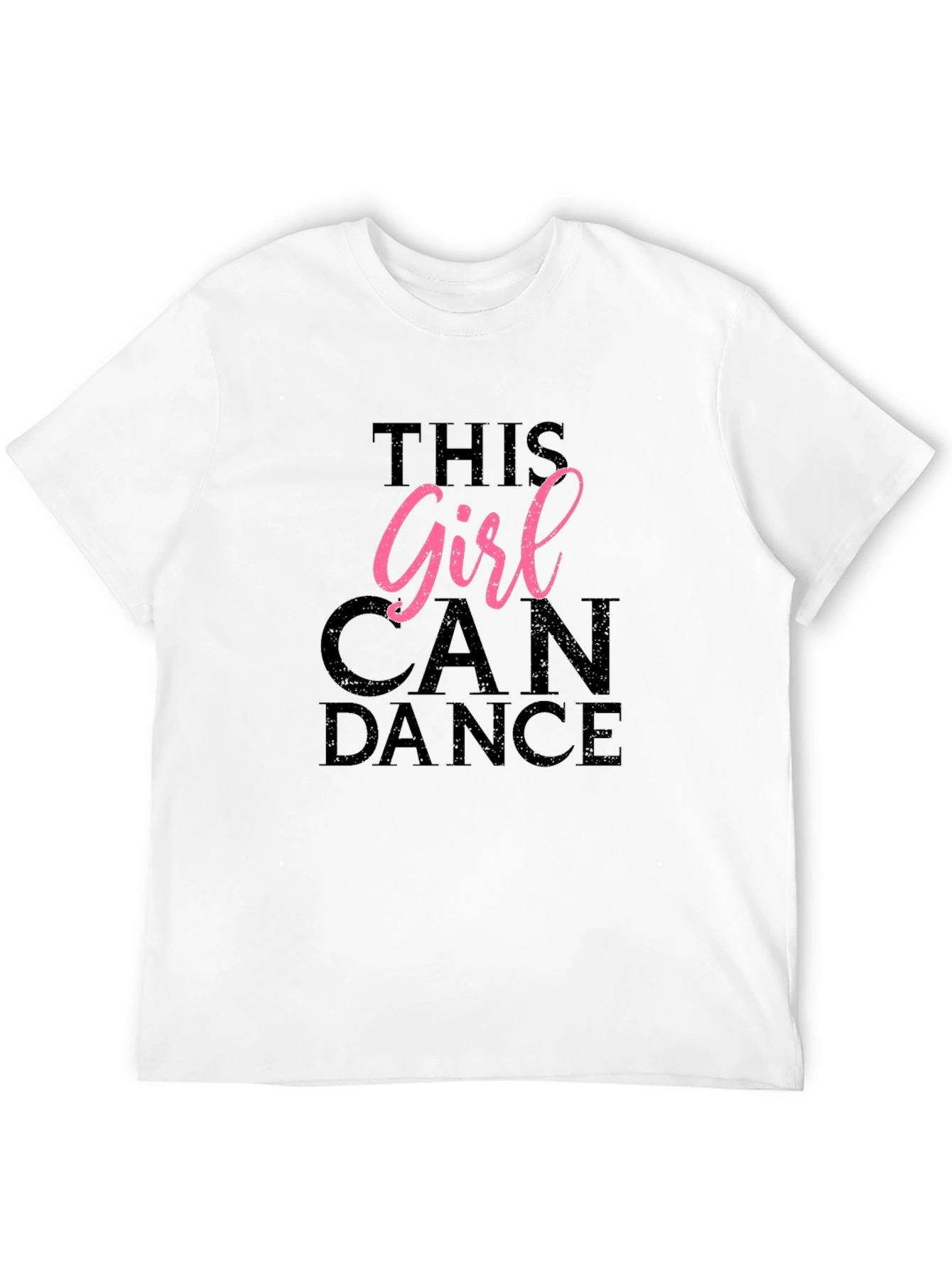 This Girl Can Dance Graphic Tee - Black