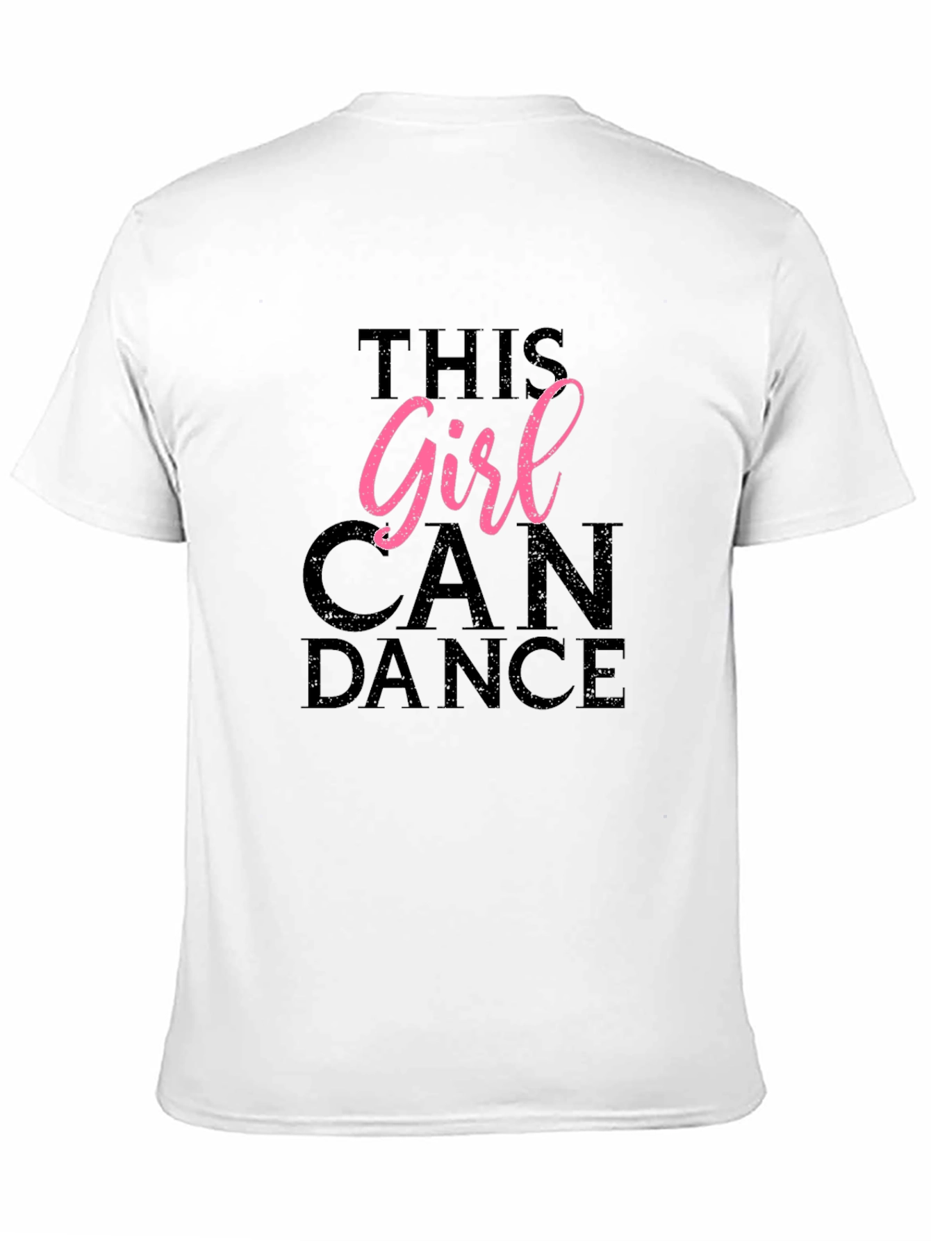 This Girl Can Dance Graphic Tee - Black