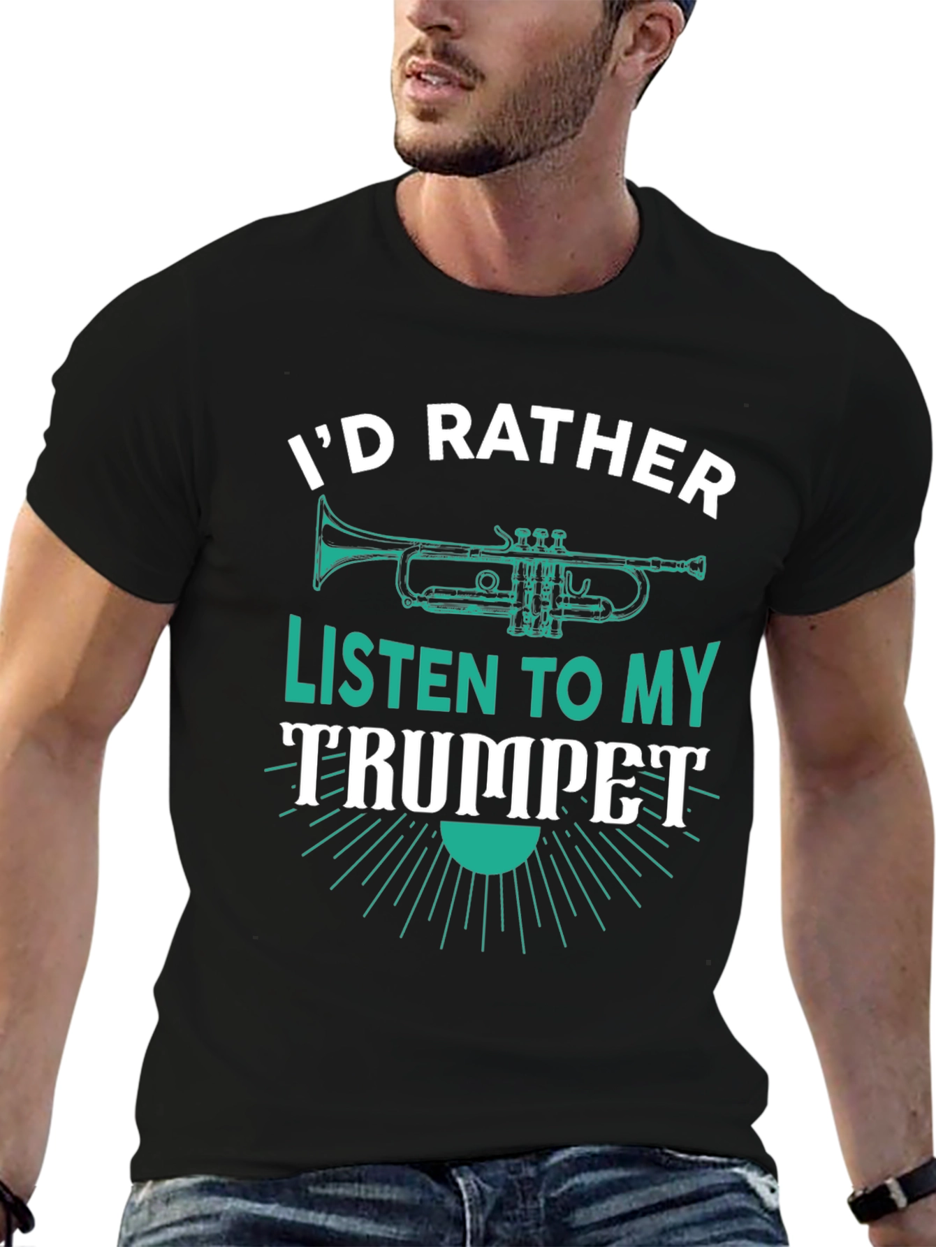 Trumpet Lover Graphic Tee