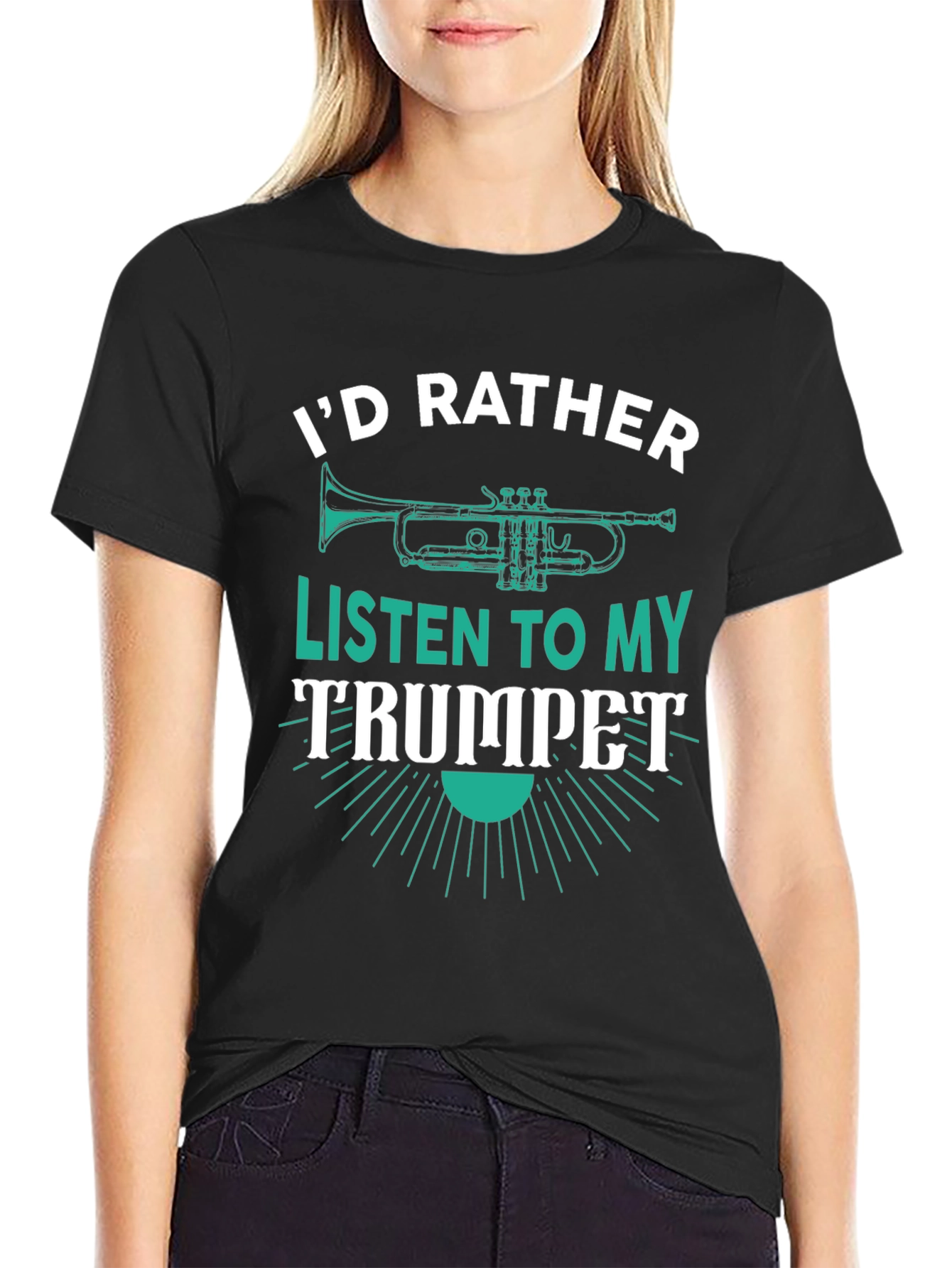 Trumpet Lover Graphic Tee