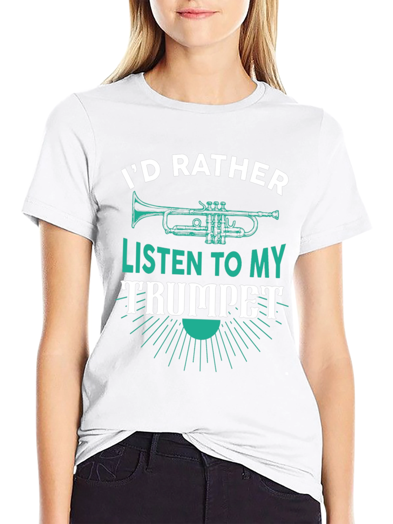 Trumpet Lover Graphic Tee