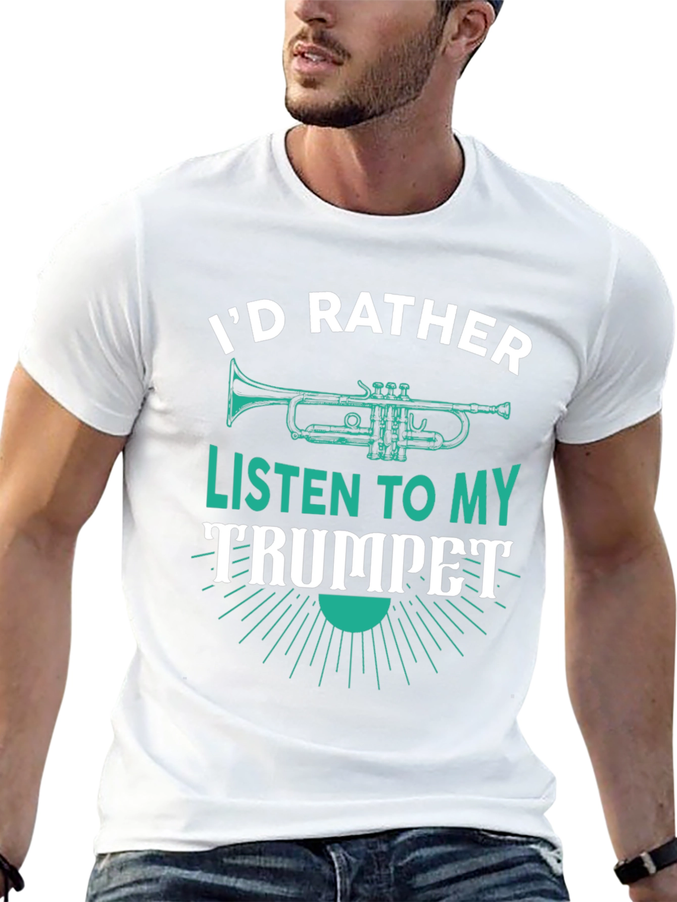 Trumpet Lover Graphic Tee