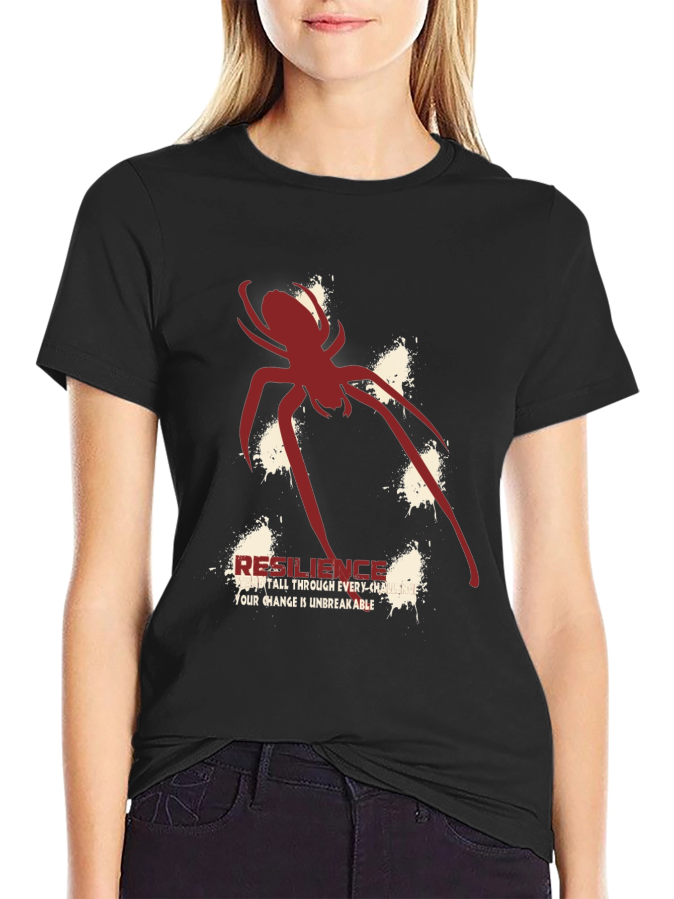 Resilience Spider Graphic Tee - Stylish Comfort Fit