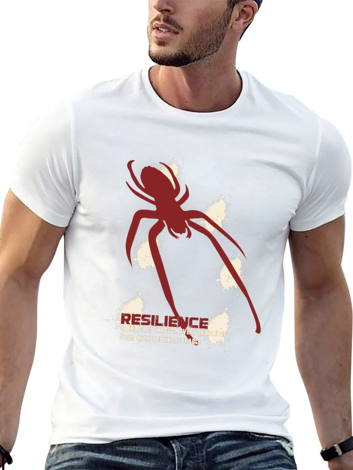 Resilience Spider Graphic Tee - Stylish Comfort Fit