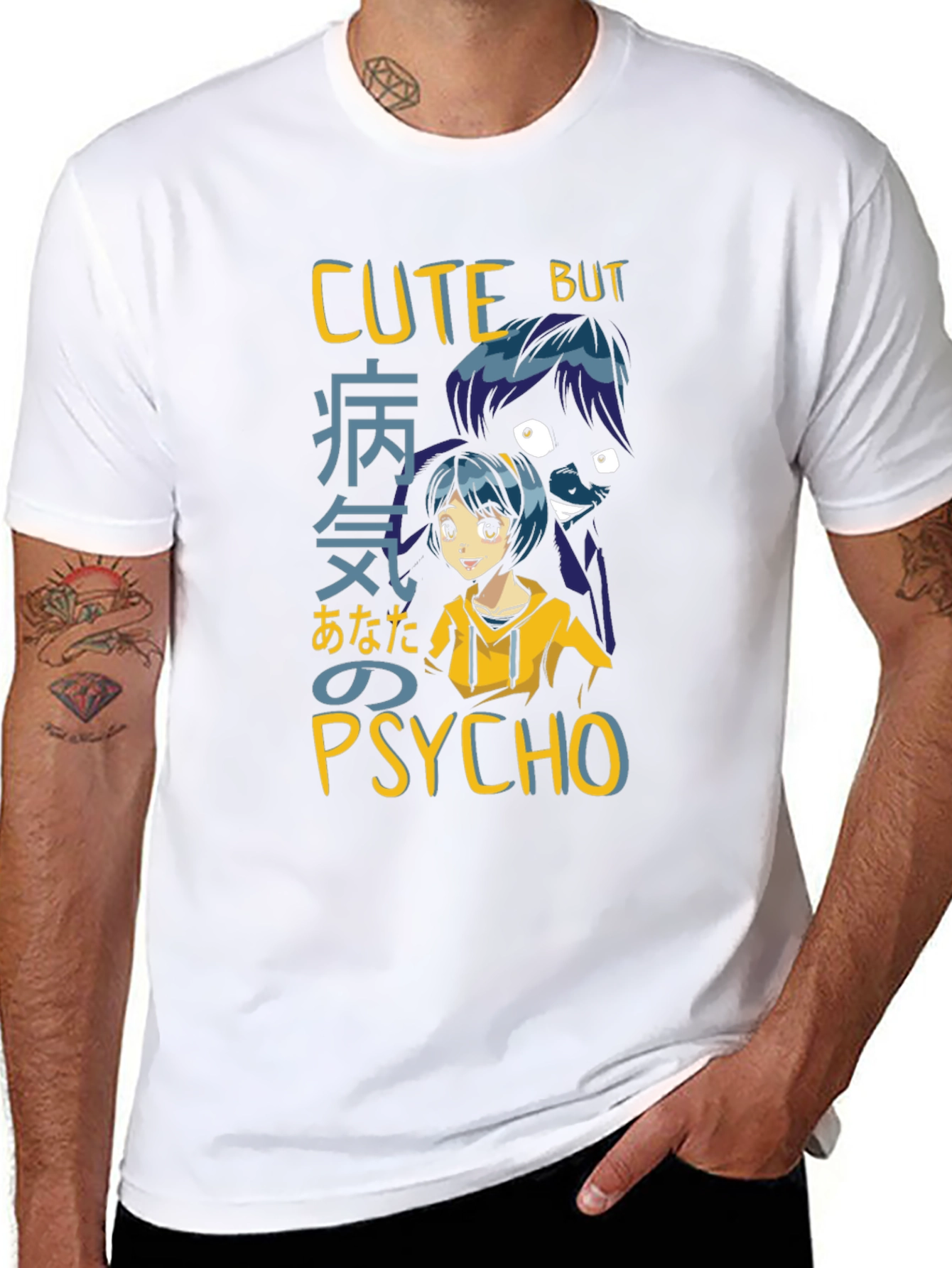 Cute But Psycho Anime T-Shirt