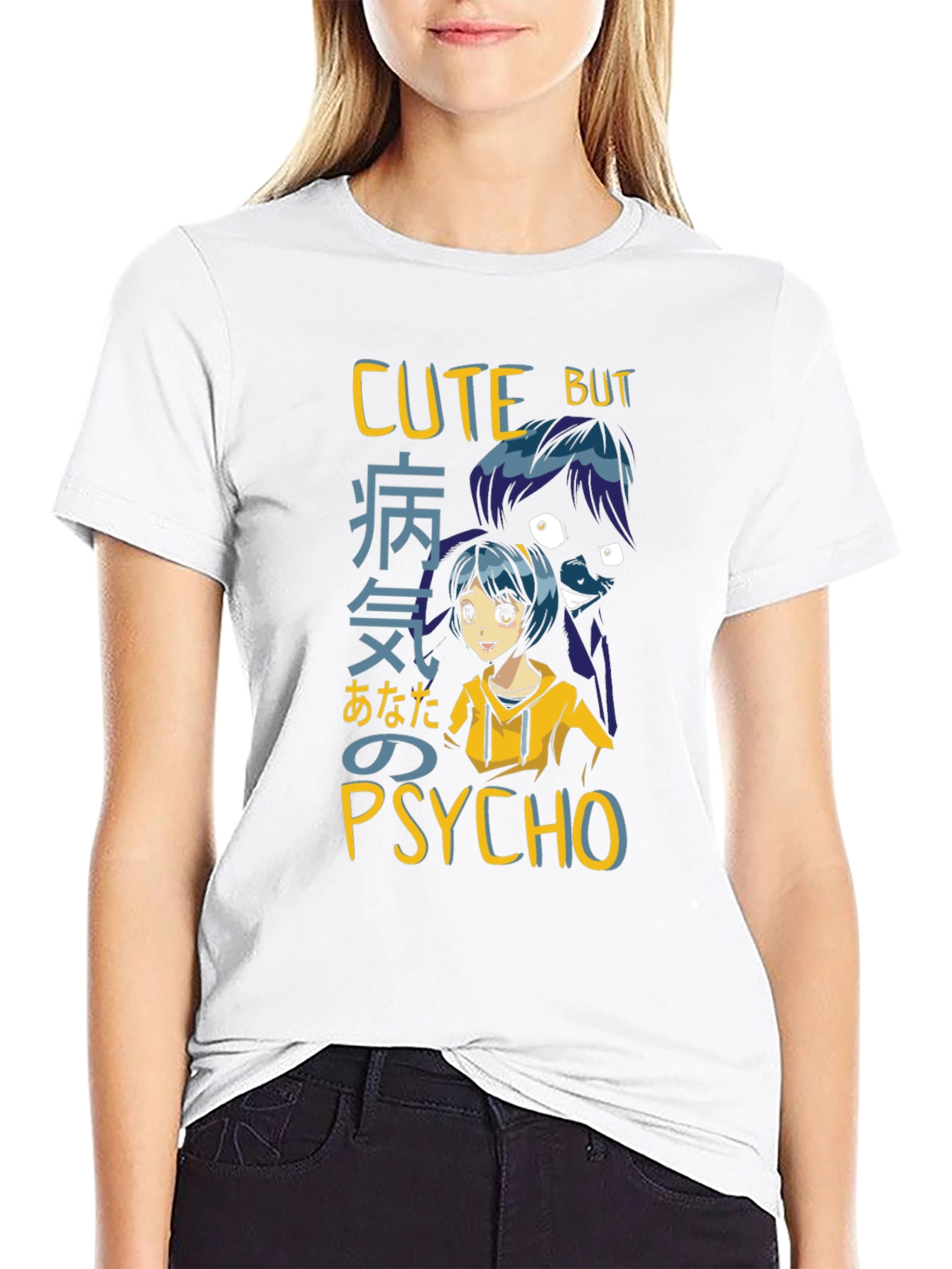 Cute But Psycho Anime T-Shirt
