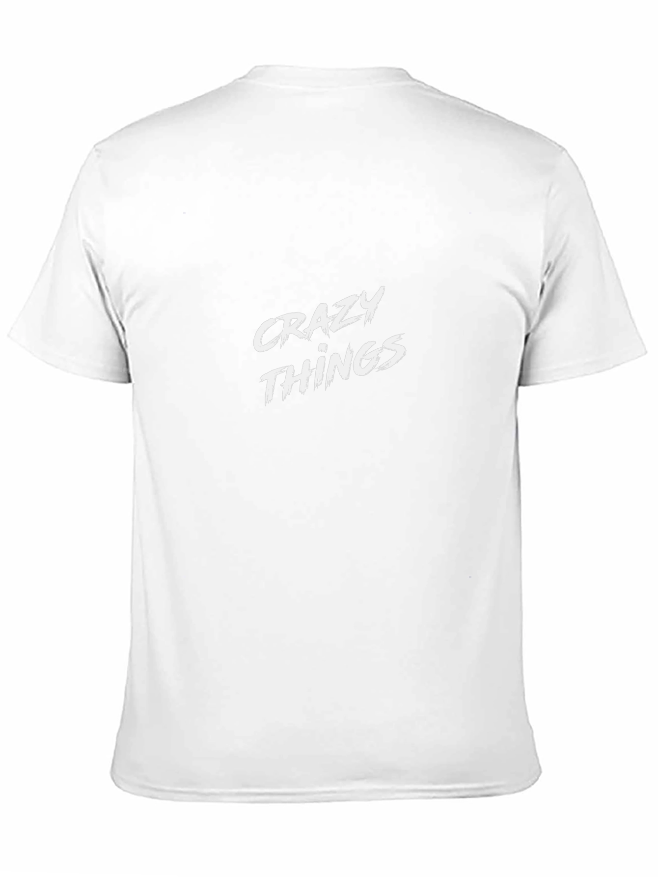 Crazy Things Black T-Shirt