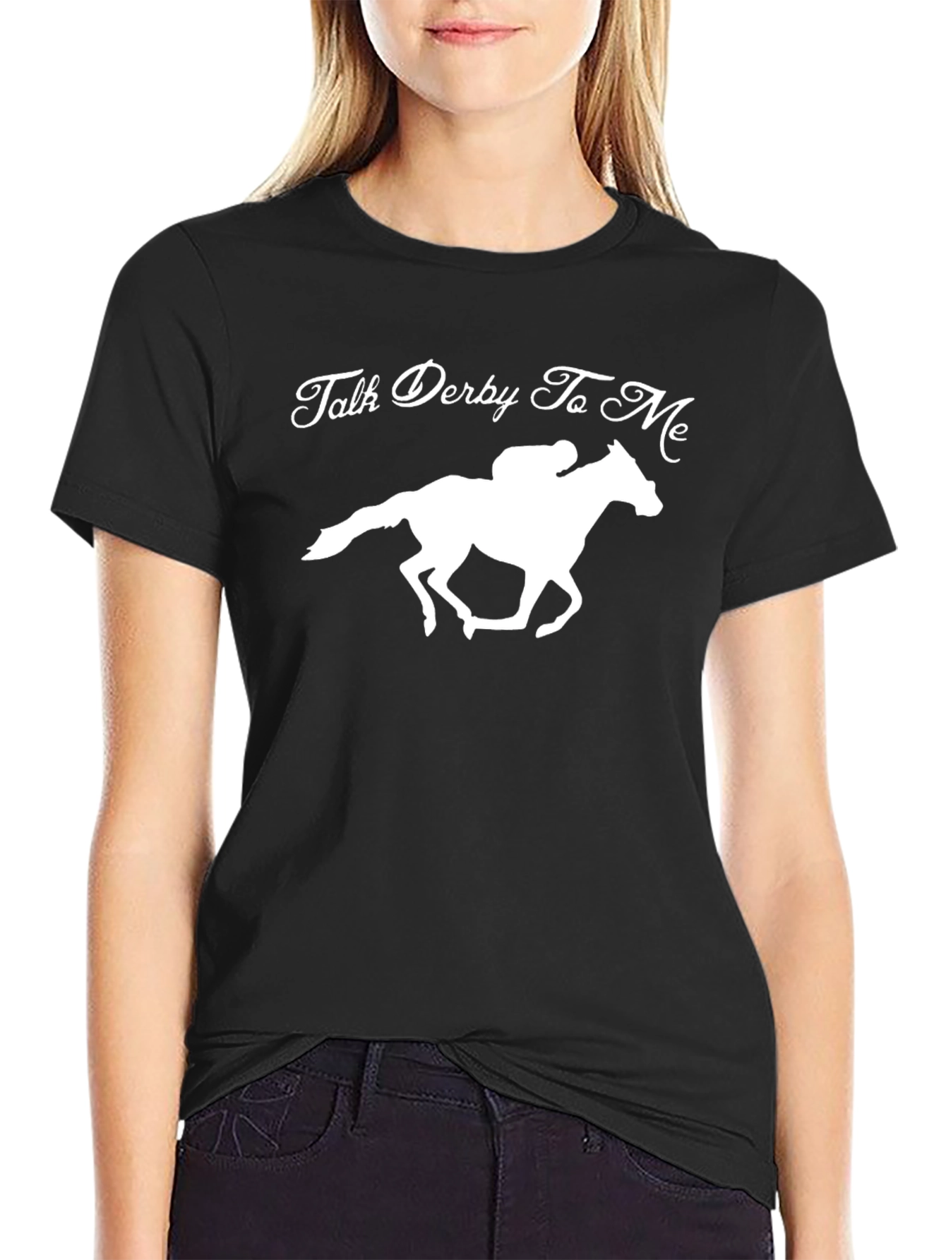 Talk Derby To Me Graphic Tee