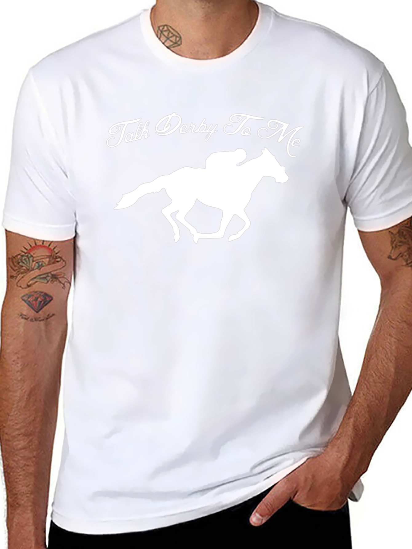 Talk Derby To Me Graphic Tee