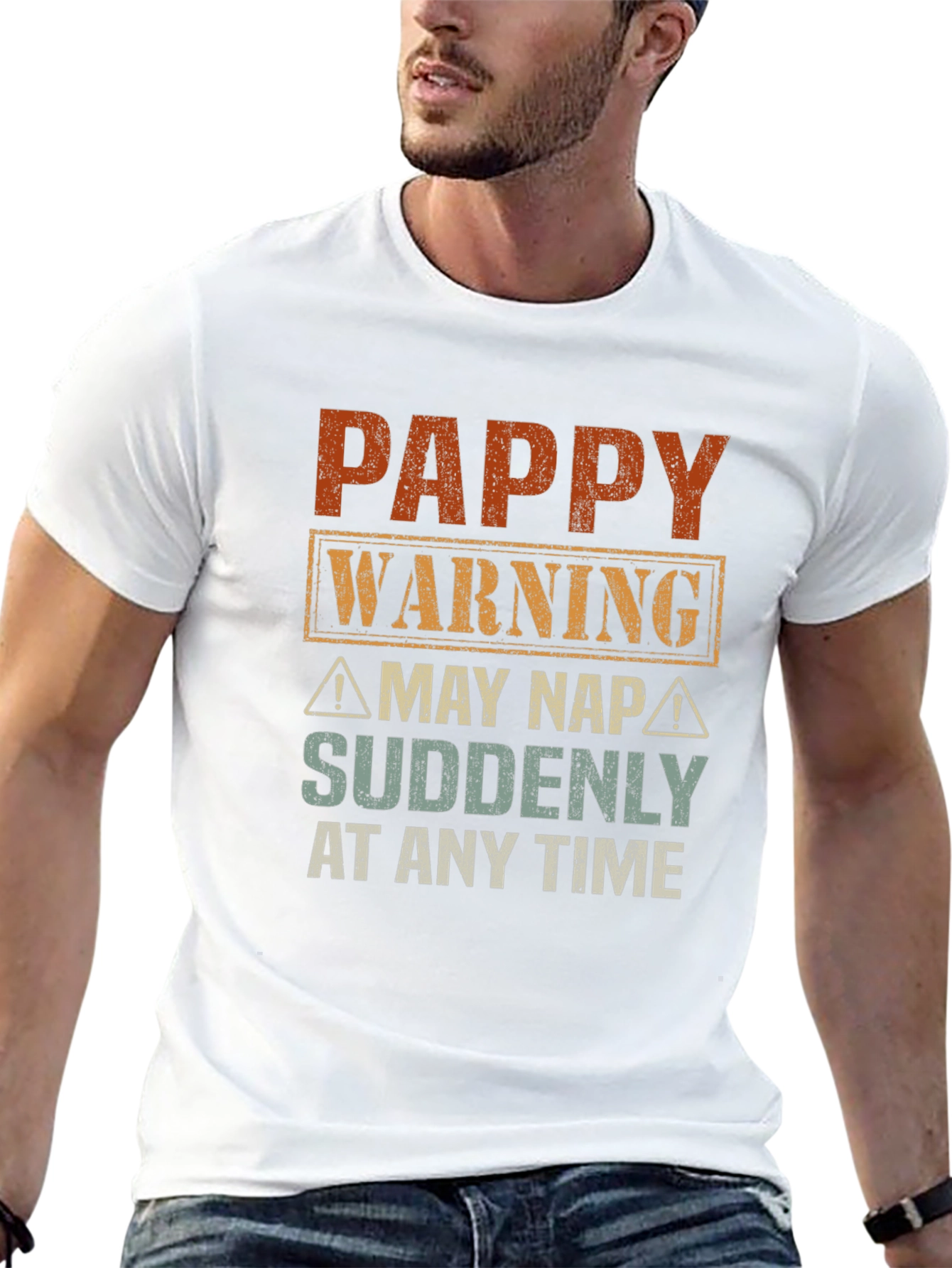 Pappy Warning Funny Graphic T-Shirt