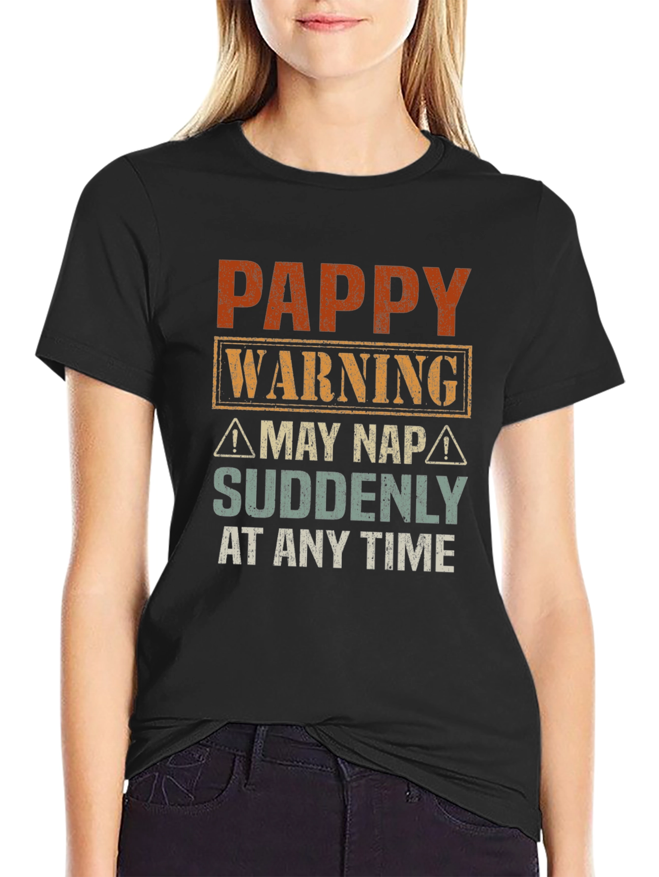 Pappy Warning Funny Graphic T-Shirt