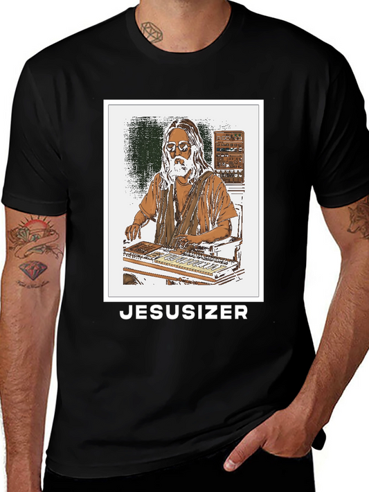 Jesusizer Synth T-Shirt - Musical Humor Tee