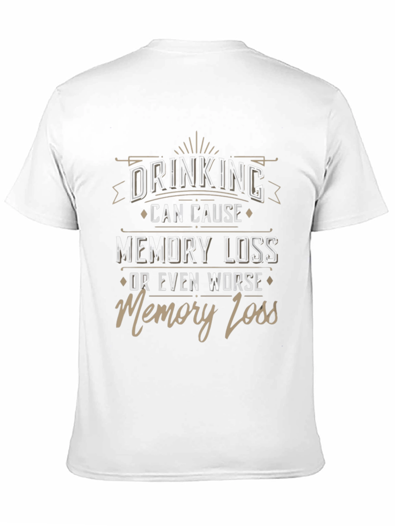 Humorous Drinking Graphic Tee