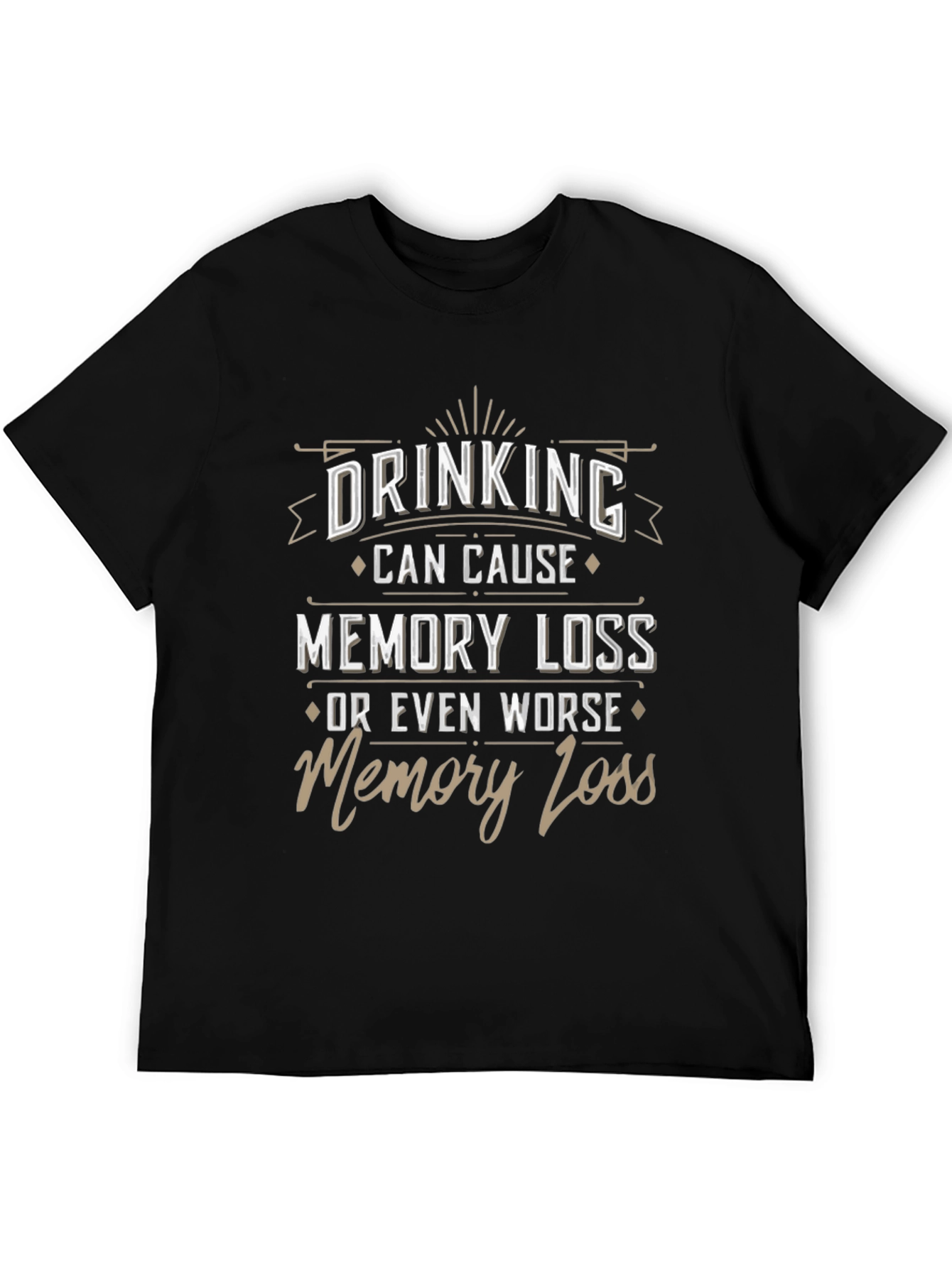 Humorous Drinking Graphic Tee