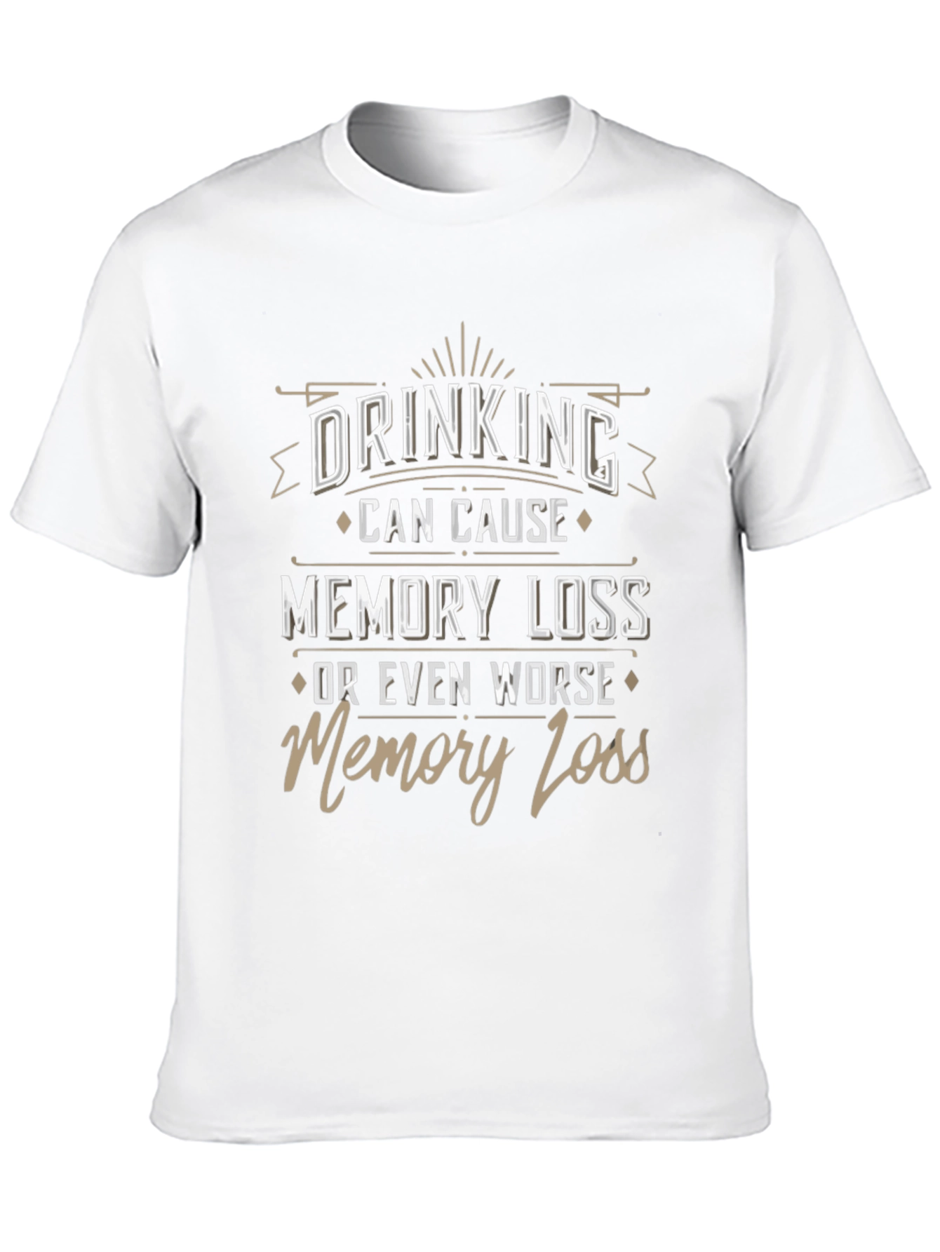 Humorous Drinking Graphic Tee